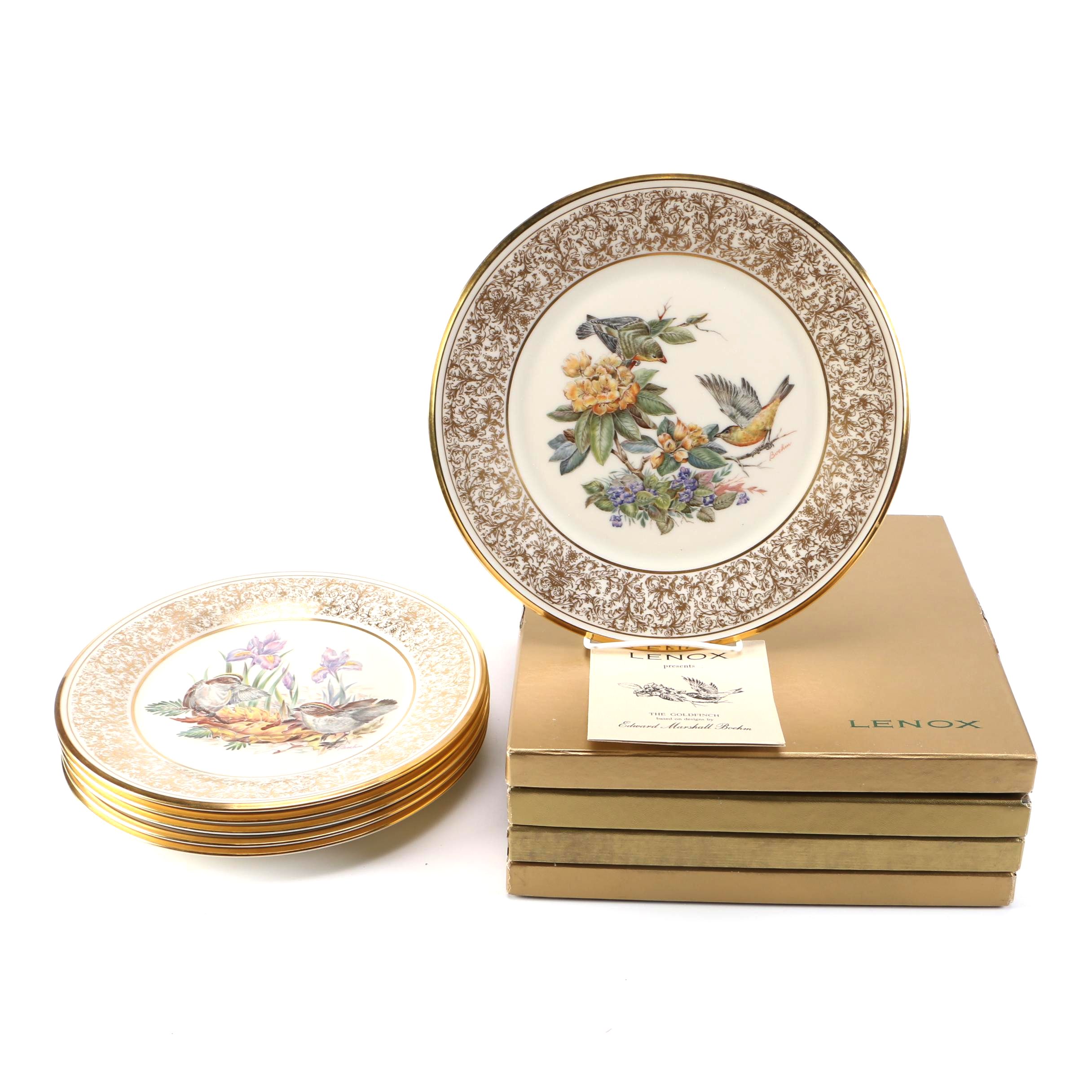 Lenox Limited Edition "Boehm Birds" Decorative Plates EBTH