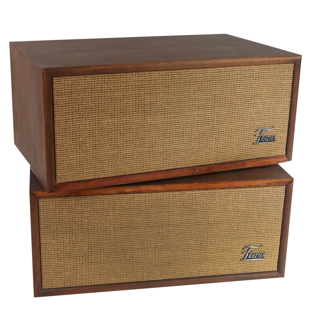 Vintage Frazier Stereo Speakers | EBTH