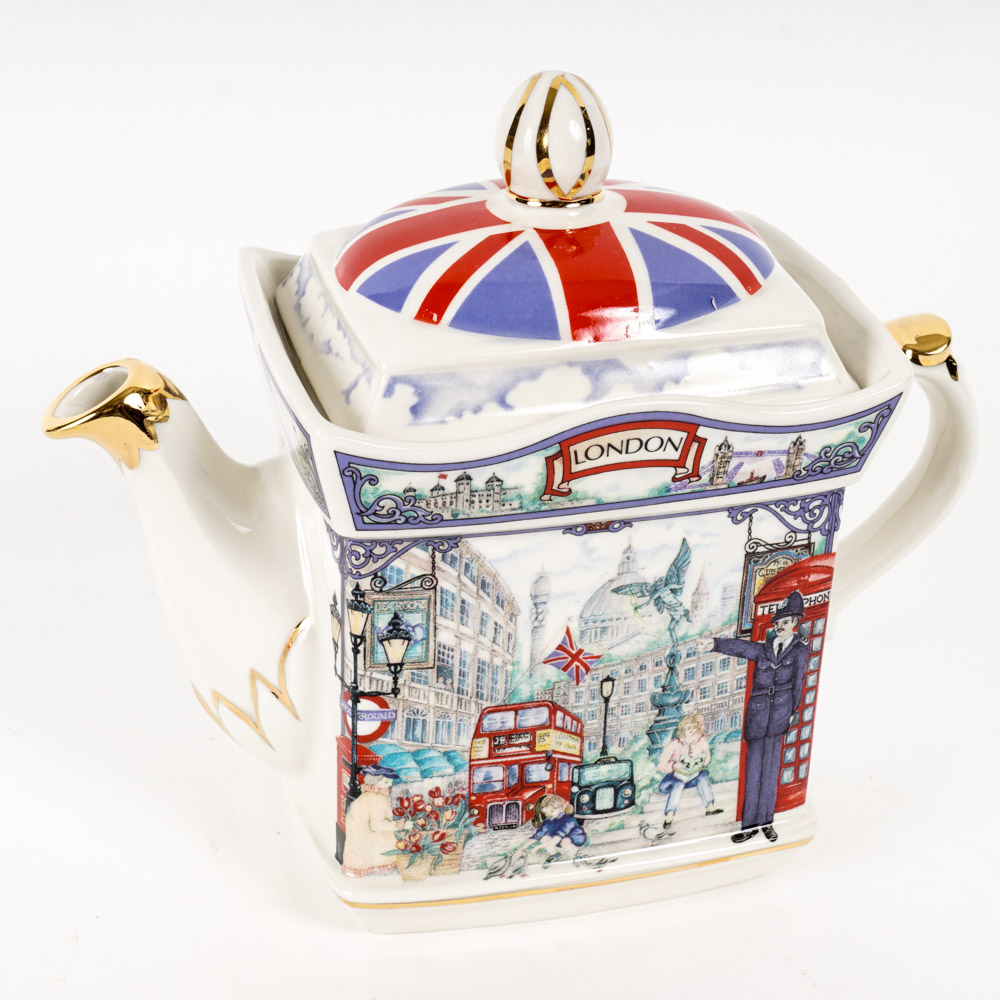 James Sadler "Best of British" Piccadilly Teapot EBTH