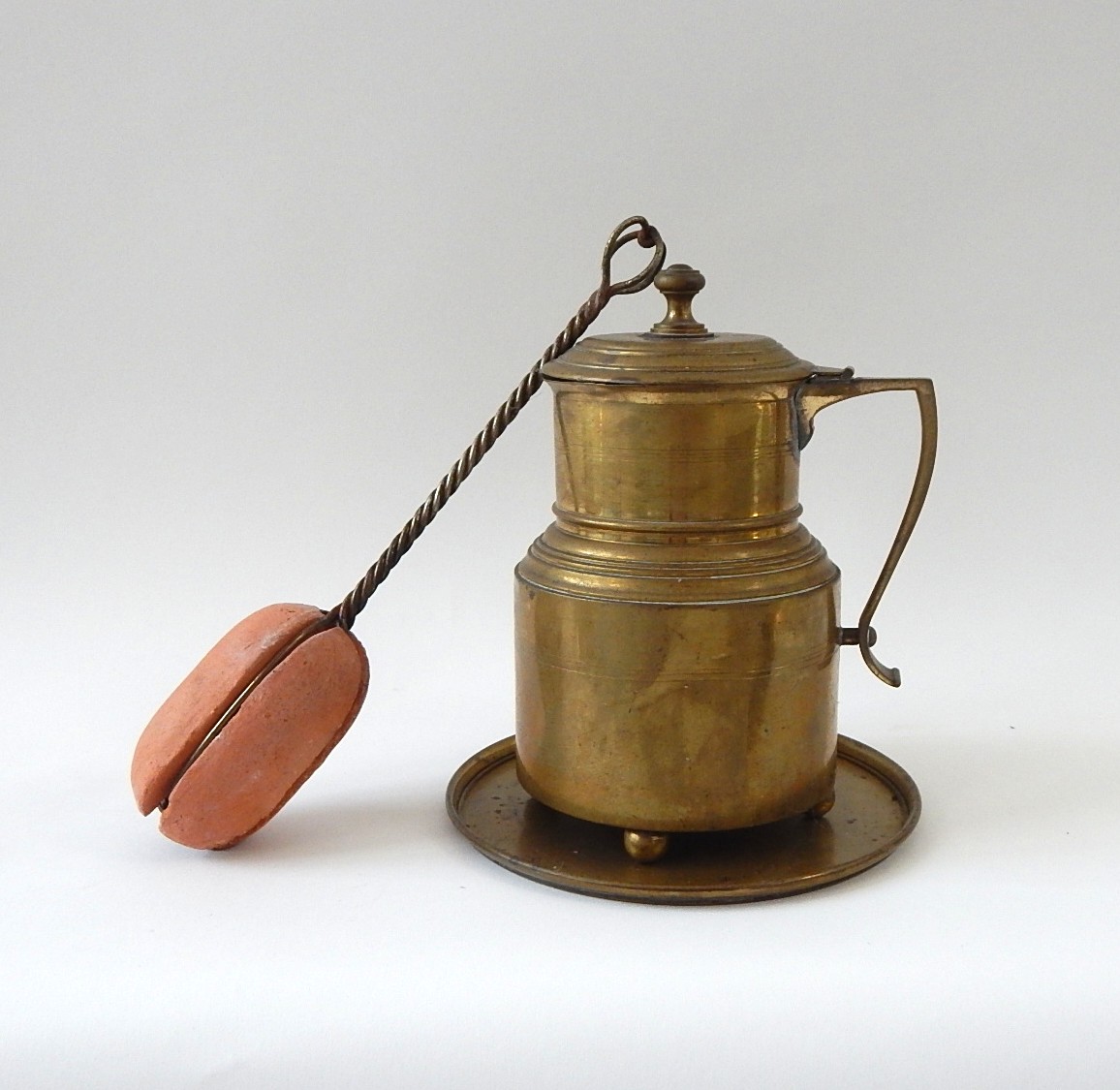 Cape Cod Brass Fire Starter and Plate EBTH