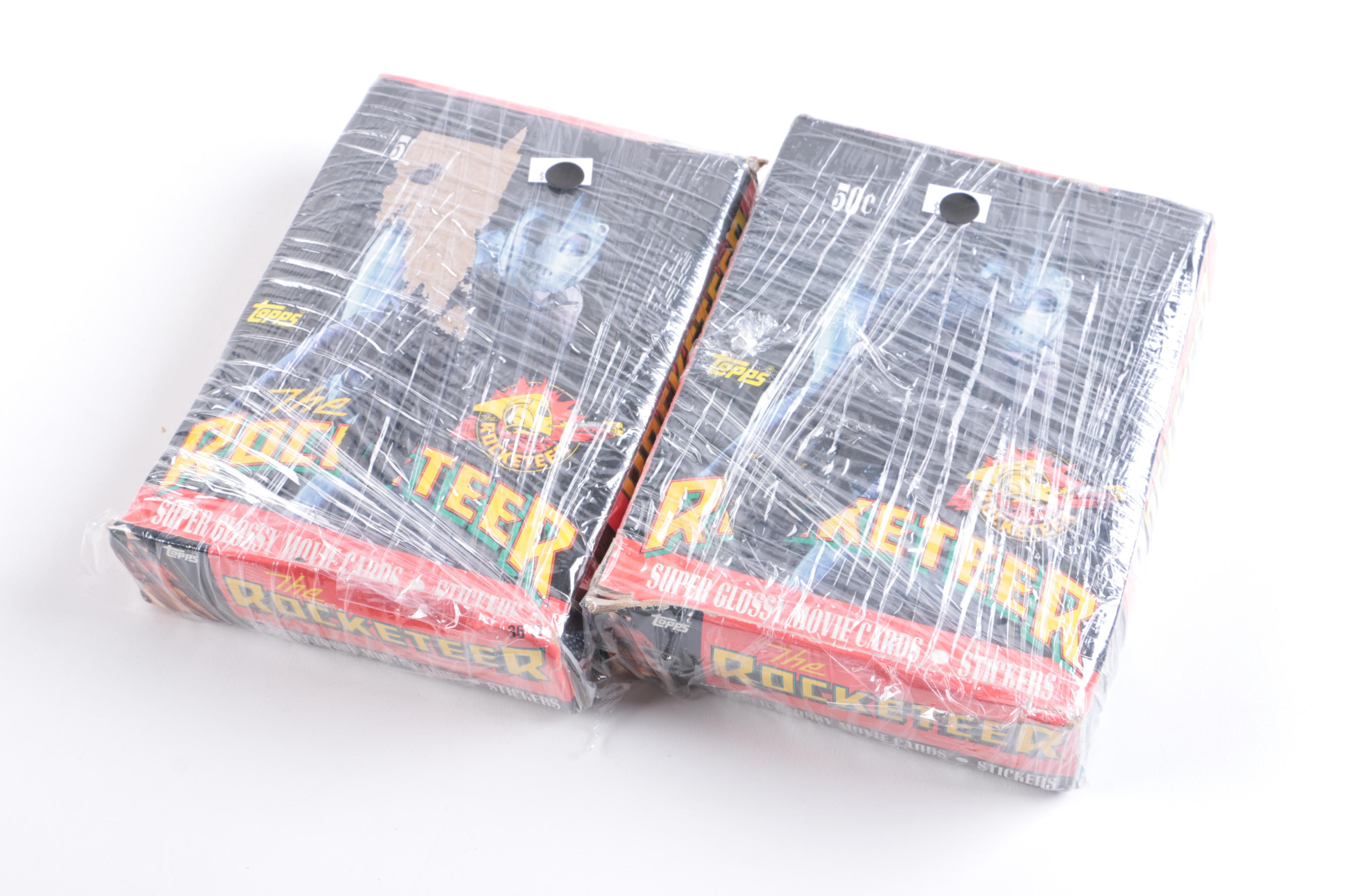 Boxes of Unopened Pack of Topps Trading Cards EBTH