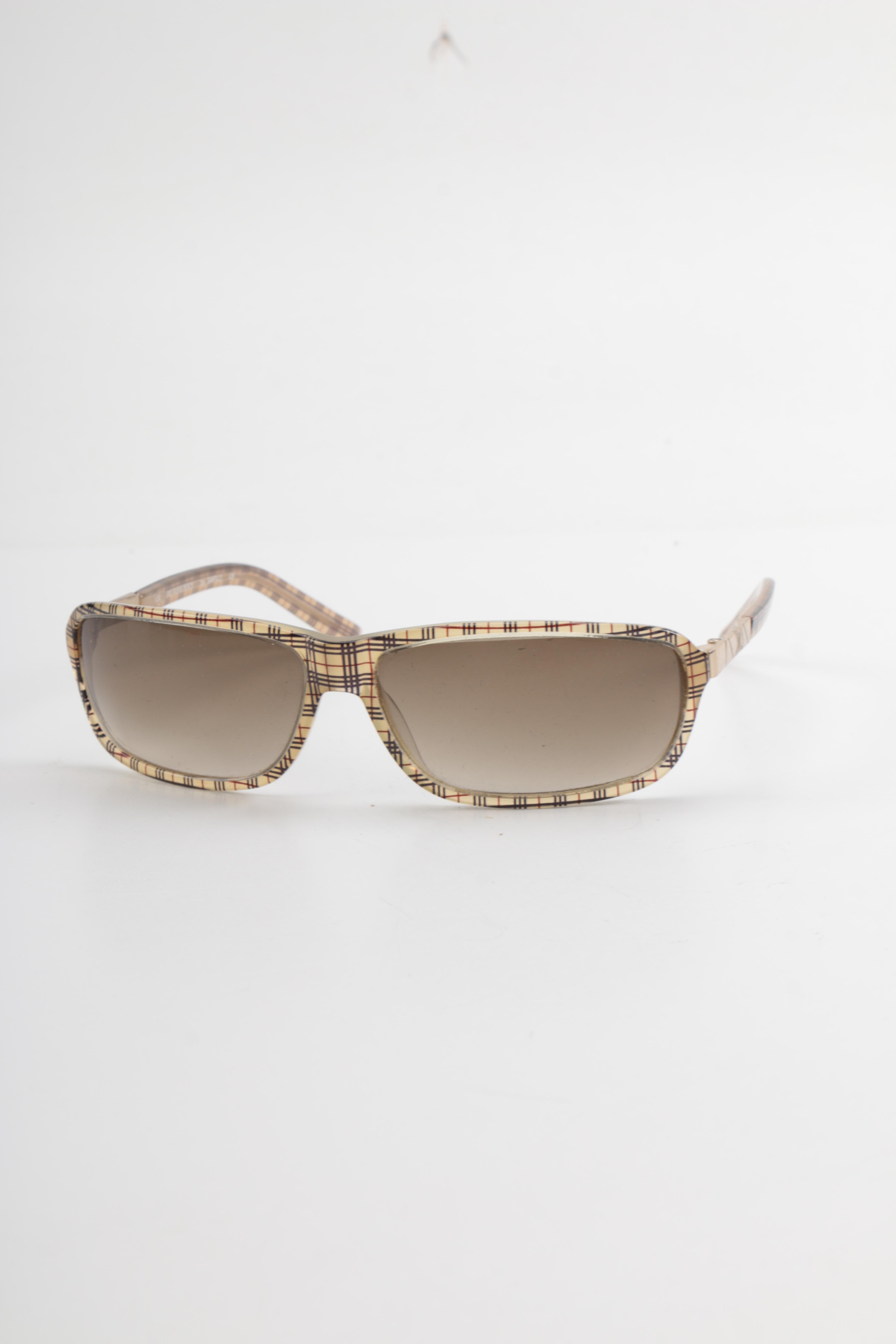 burberry plaid sunglasses