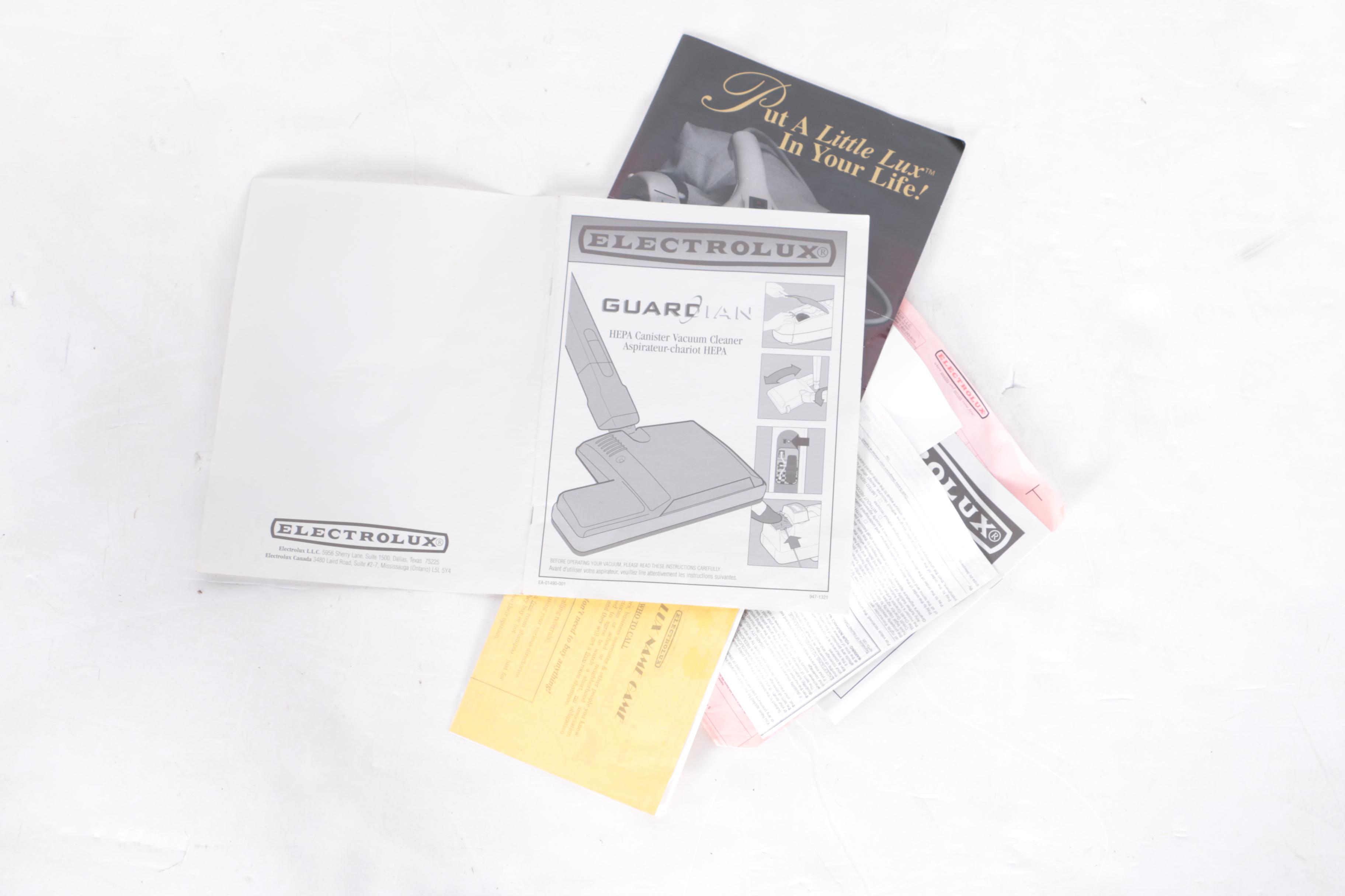 Electrolux Guardian 75th Anniversary Canister Vacuum Cleaner EBTH