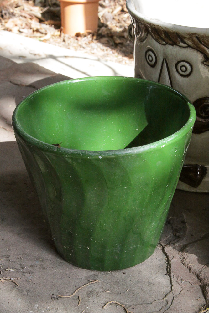 Ceramic Planters and Stand EBTH