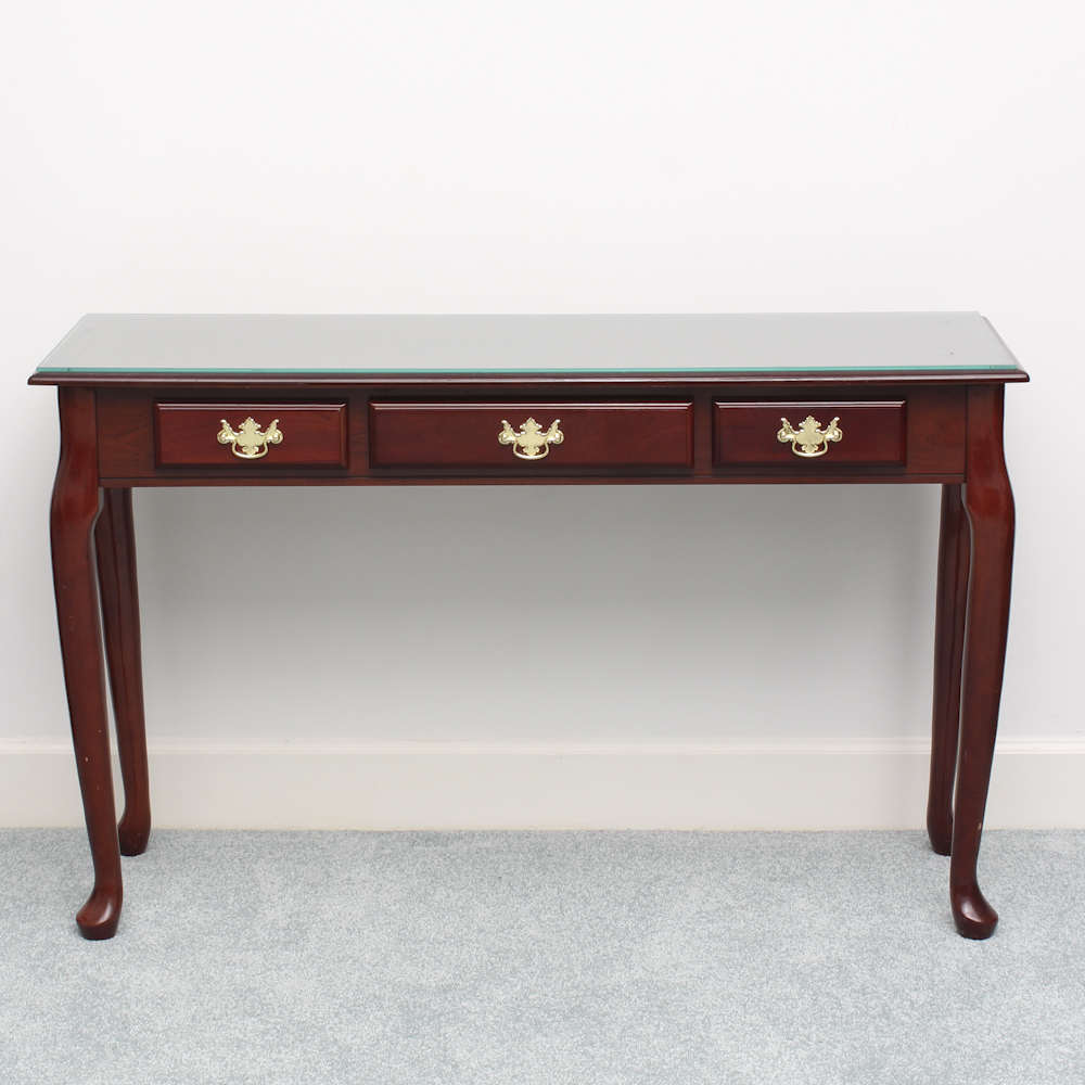 Queen Anne Style Sofa Table EBTH