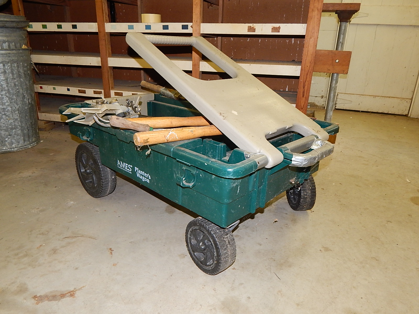 Ames Planter's Wagon and Hand Tools EBTH