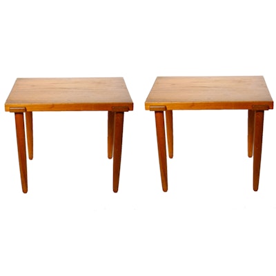 Pair of Danish Modern End Tables