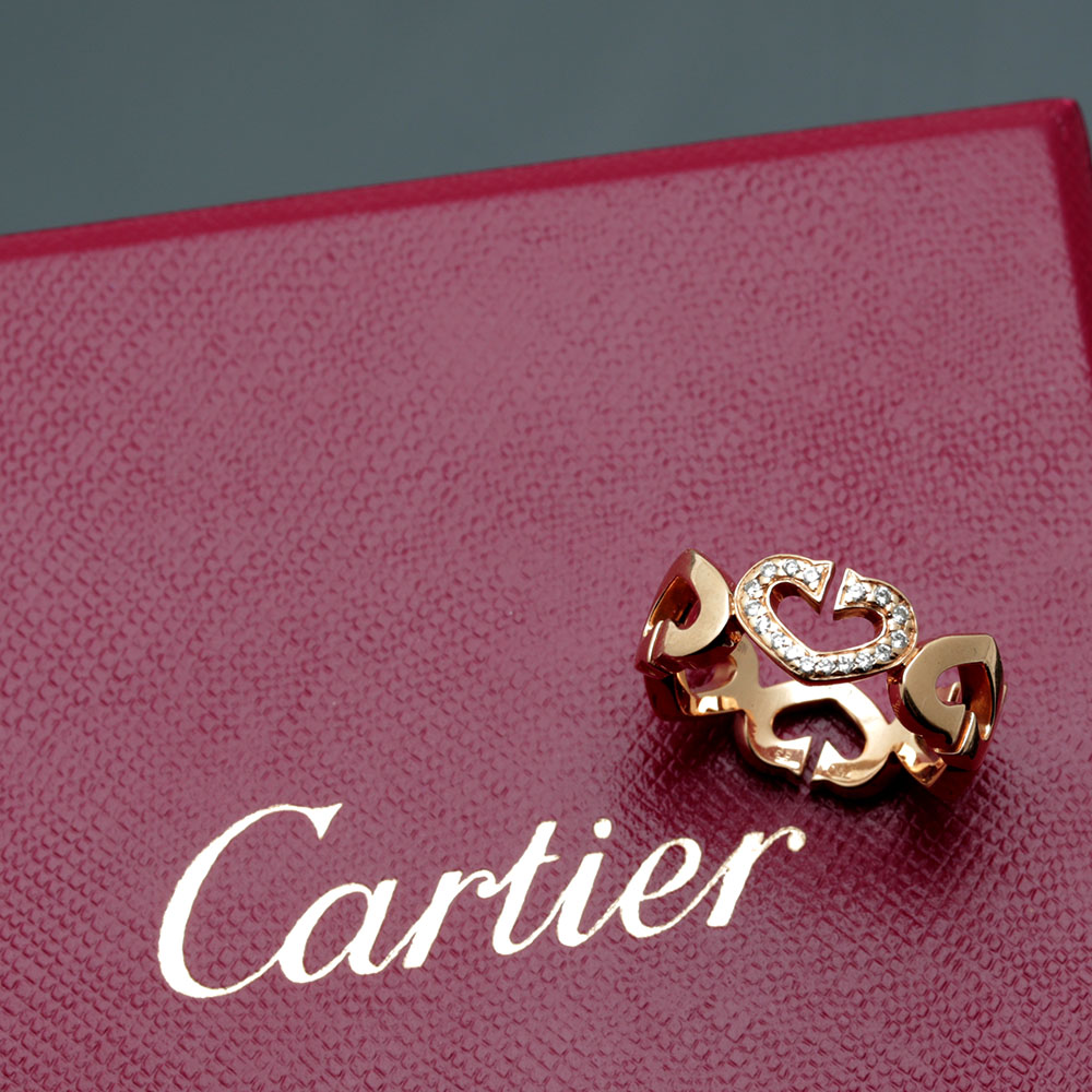 cartier hearts and symbols ring