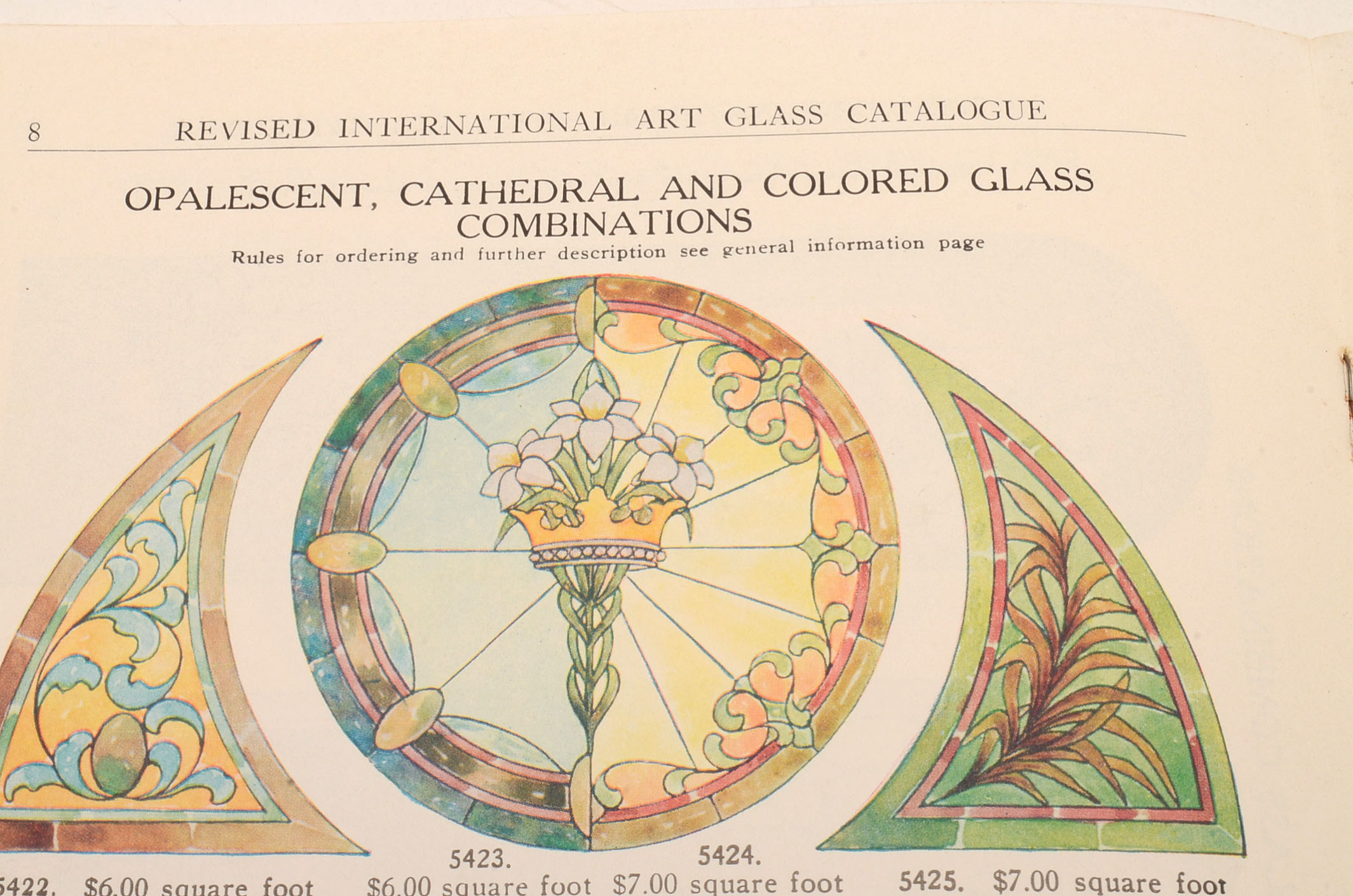1924 Stained Glass Catalog EBTH