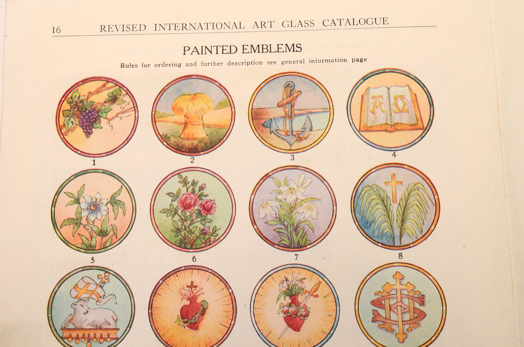1924 Stained Glass Catalog EBTH