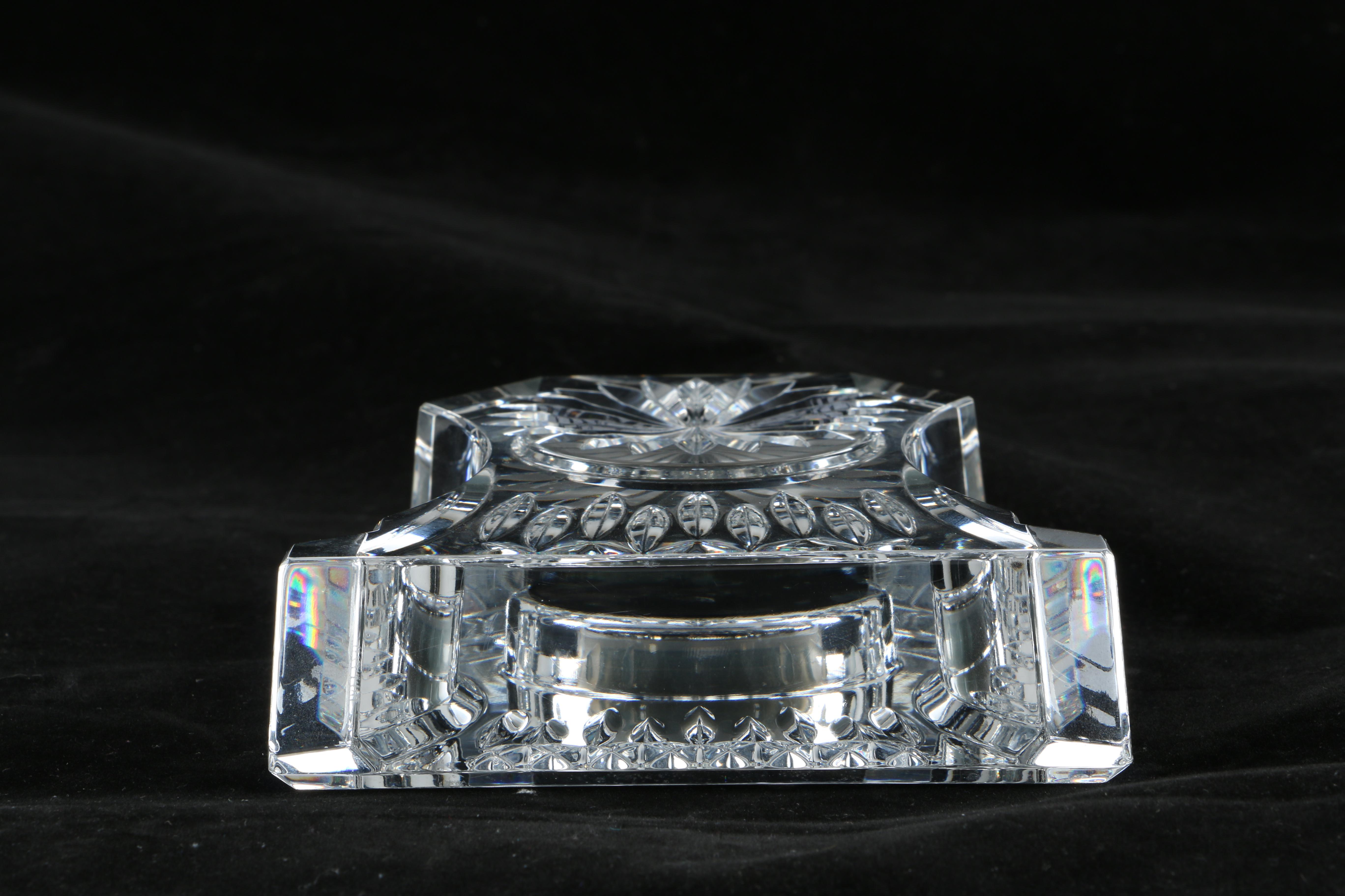 Waterford Crystal "Lismore" Mantle Clock EBTH