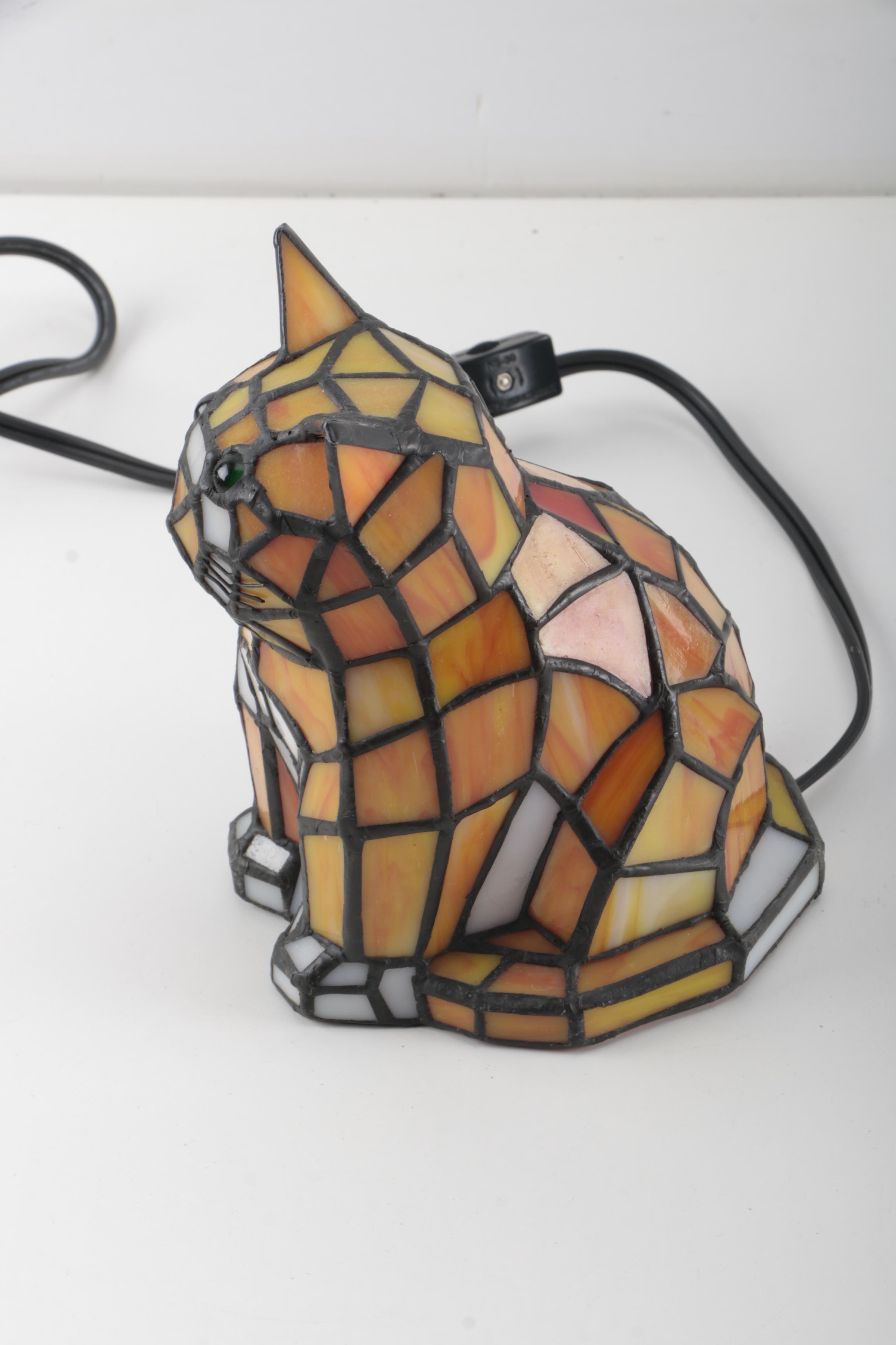 Stained Glass Animal Lamps