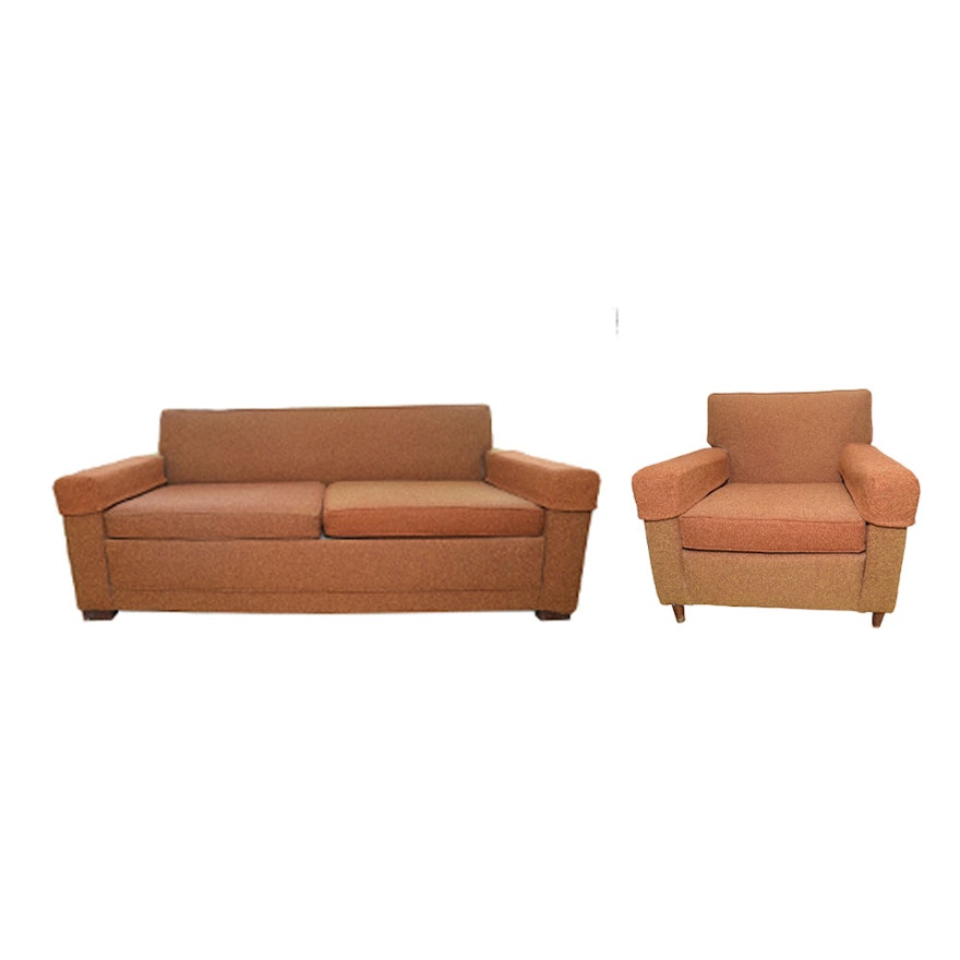Mid Century Modern Sleeper Sofa And Chair By Castro Convertibles Mid Century Modern Sleeper Sofa And Chair By Castro Convertibles