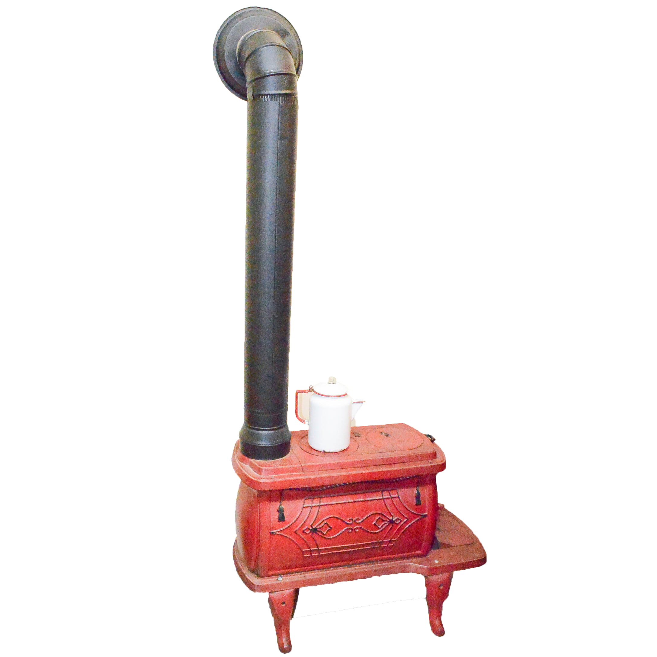 Antique Dixie Foundry Co. Cast Iron Wood Burning Stove | EBTH