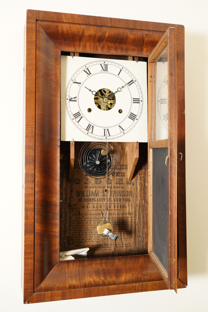 William S. Johnson 30Hour Clock EBTH