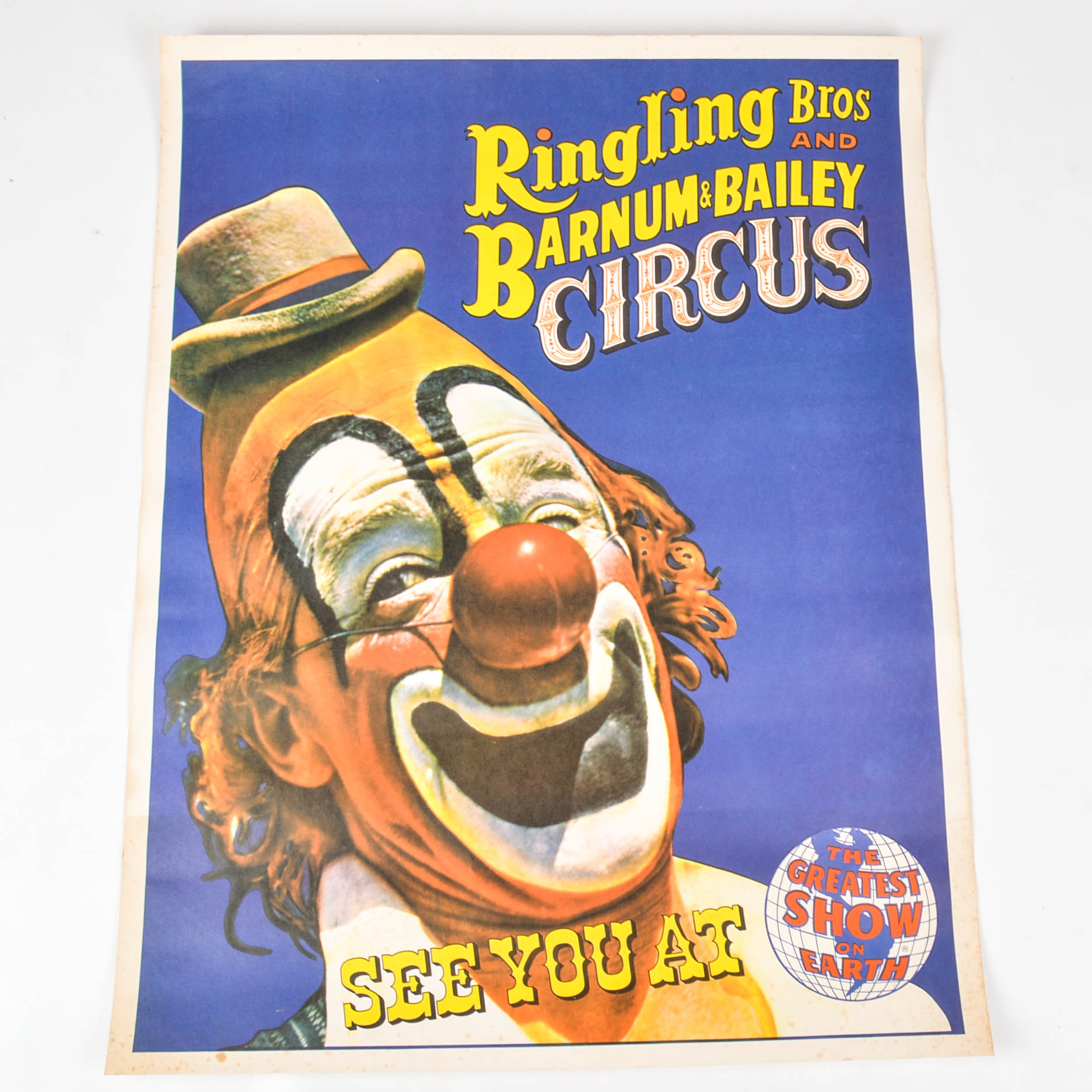 Vintage Ringling Bros. Barnum & Bailey Circus Poster - This Is NOT A . For Sale at Ruby Lane