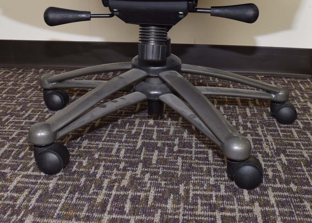 Rolling Leather Office Chair by Office Depot EBTH