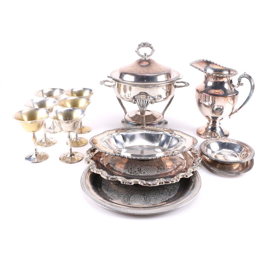 Large Plated Silver Assortment