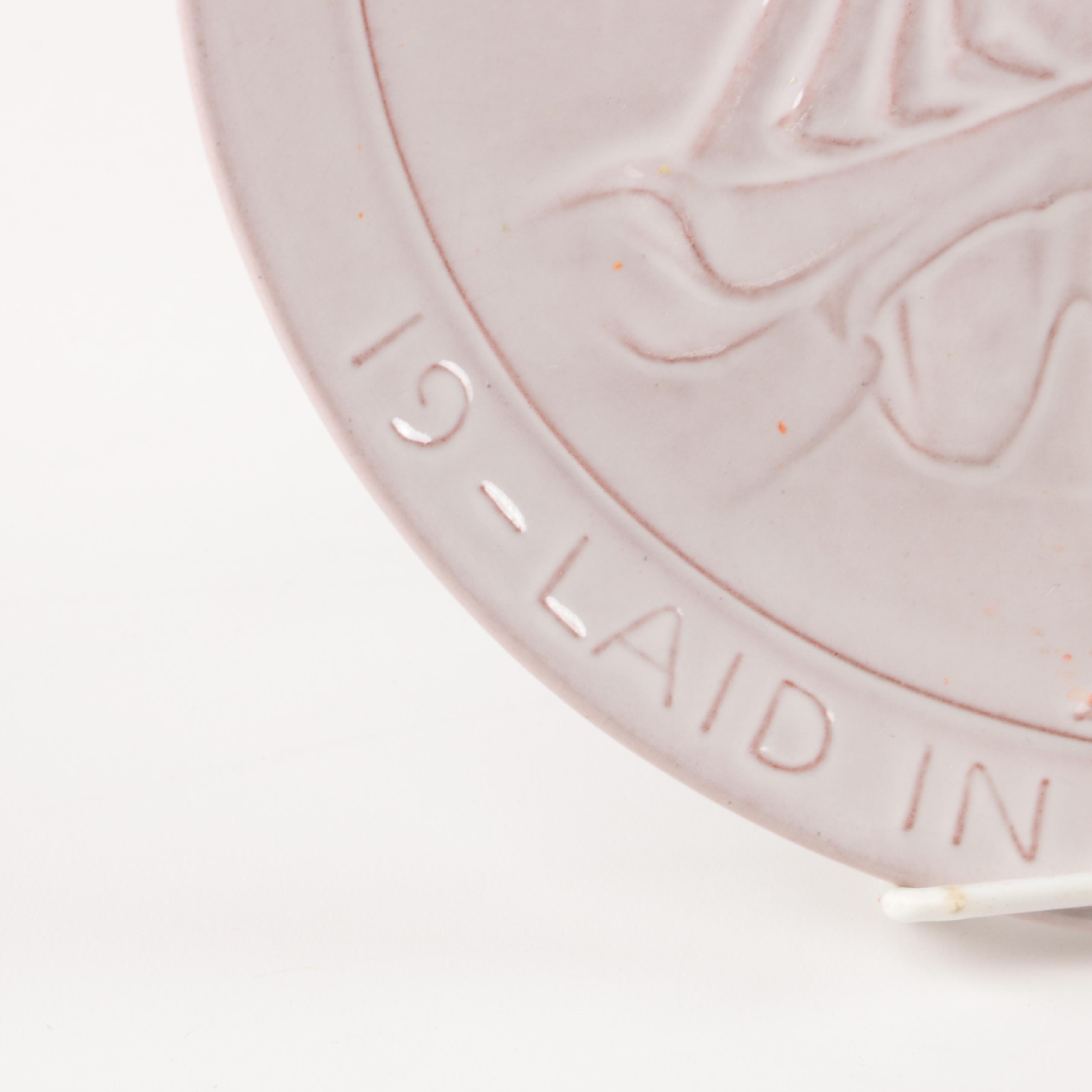 Download Frankoma Religious Art Pottery Plates | EBTH