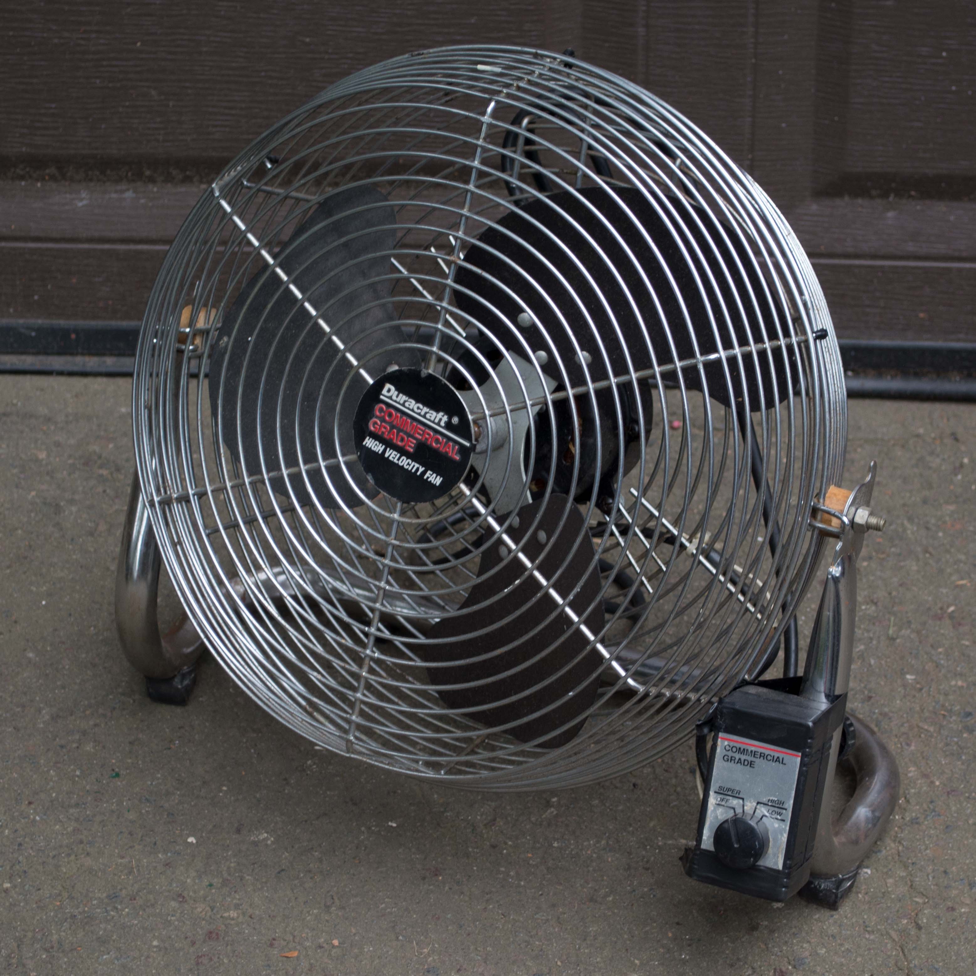 Duracraft Commercial High Velocity Grade Fan EBTH