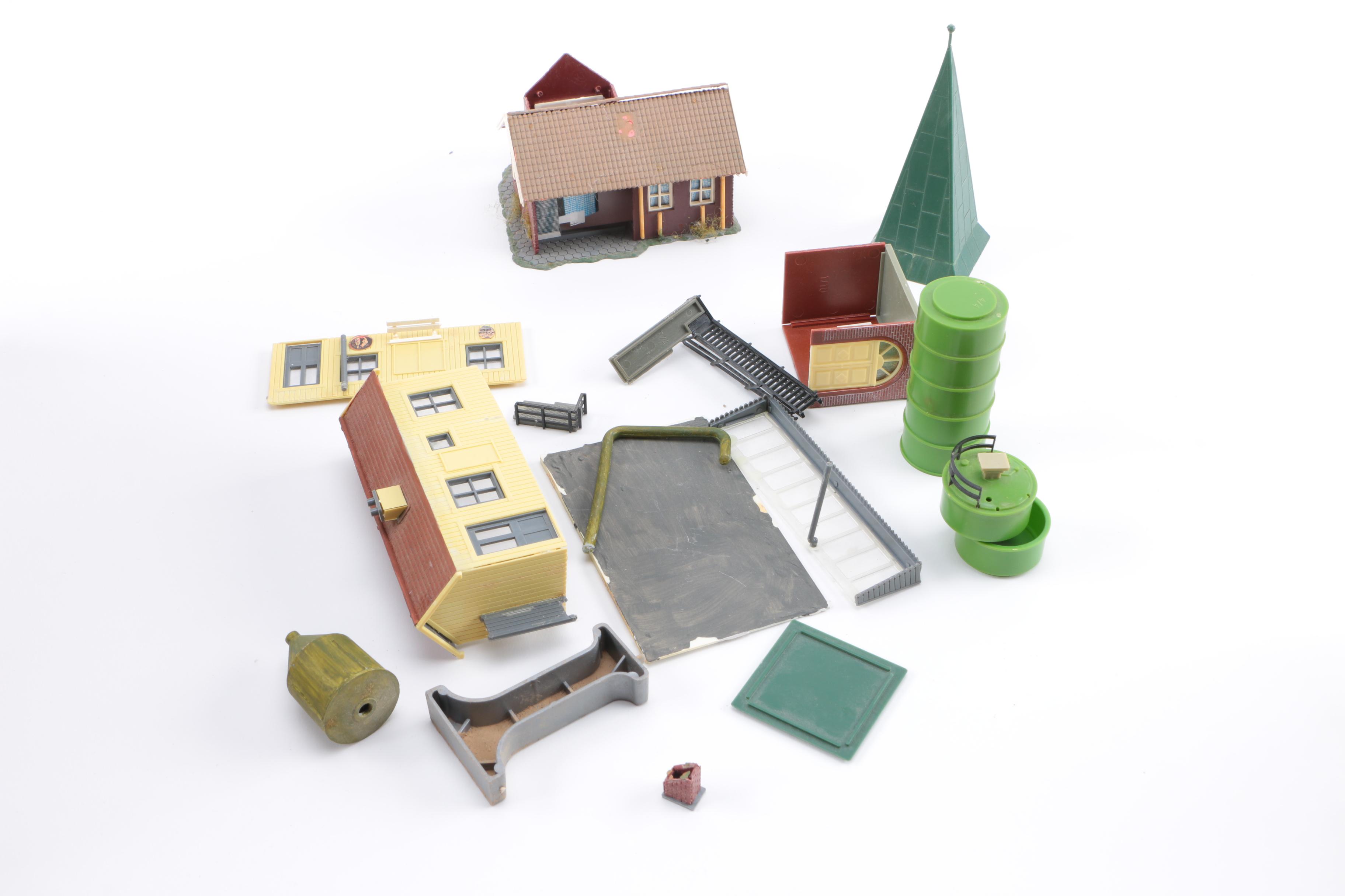 Train Set Scenery Buildings EBTH