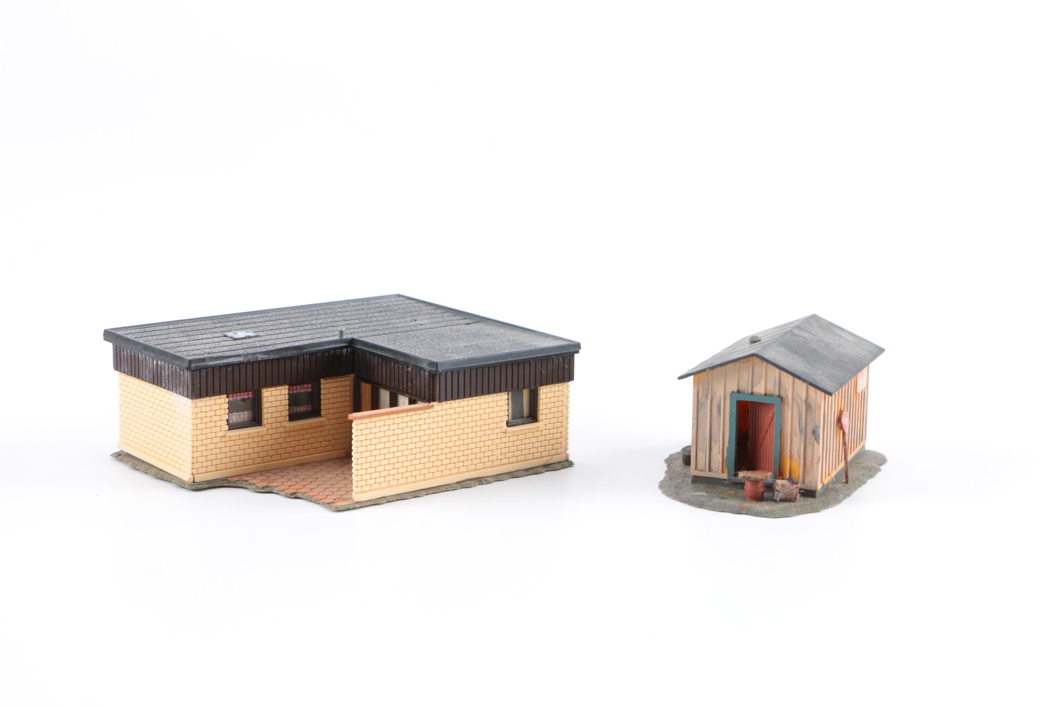 Train Set Scenery Buildings EBTH