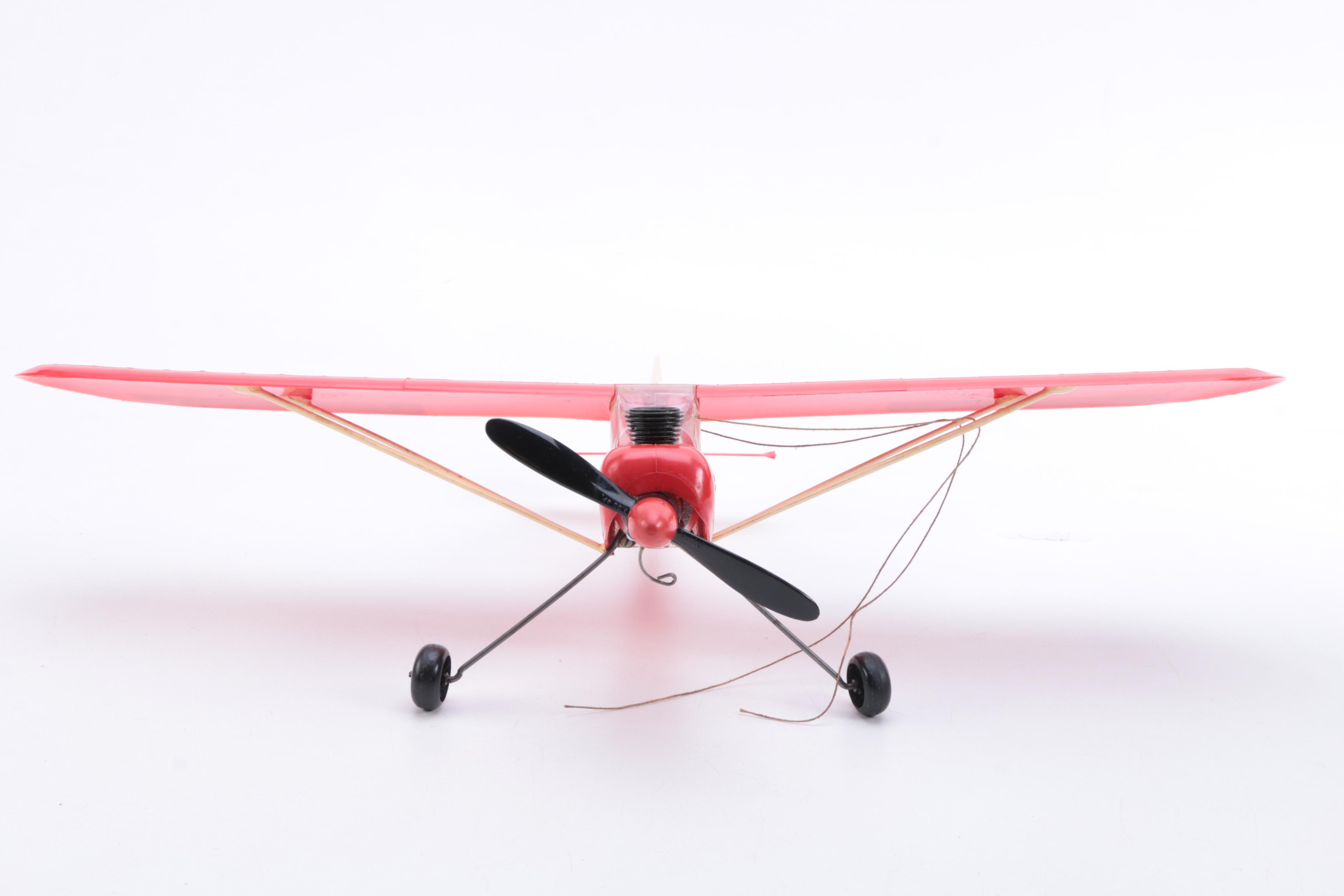 Vintage Cox ThimbleDrome Super Cub 150 Toy Airplane EBTH