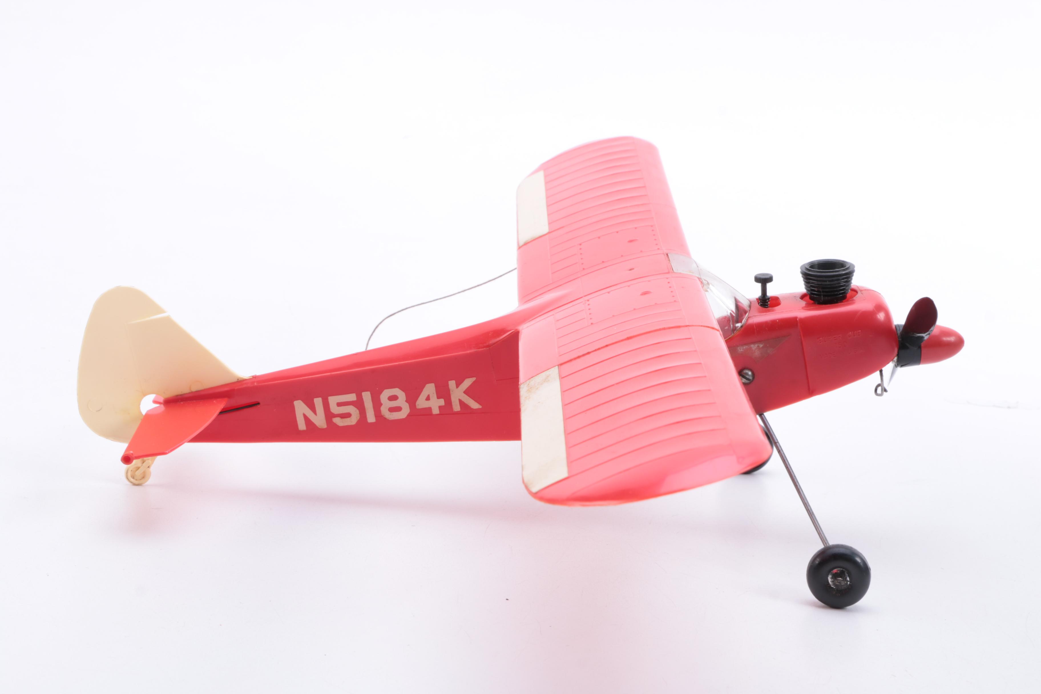 Vintage Cox ThimbleDrome Super Cub 150 Toy Airplane EBTH