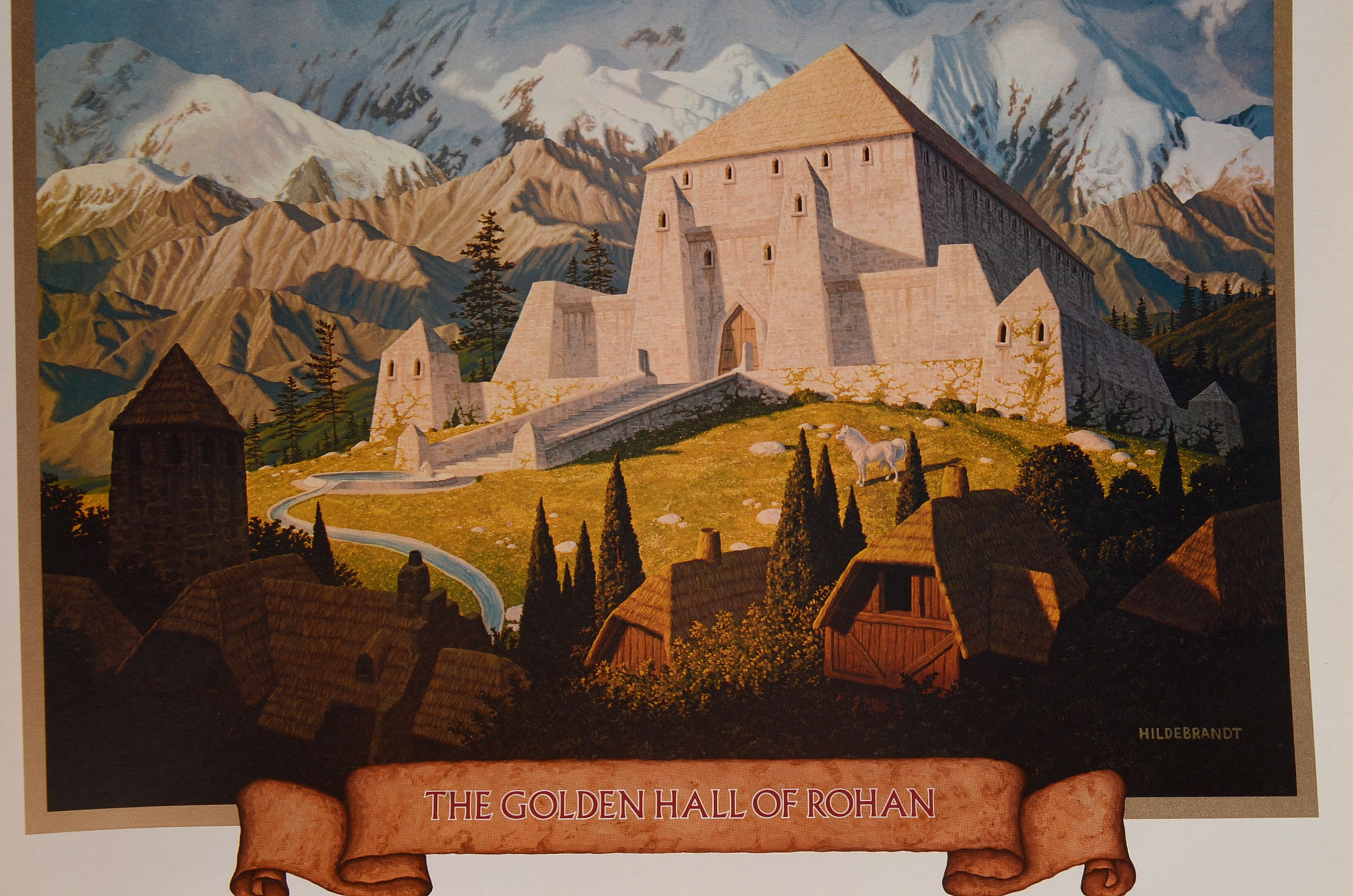 1978 J.R.R. Tolkien Calendar Illustrated By Brothers Hildebrandt EBTH