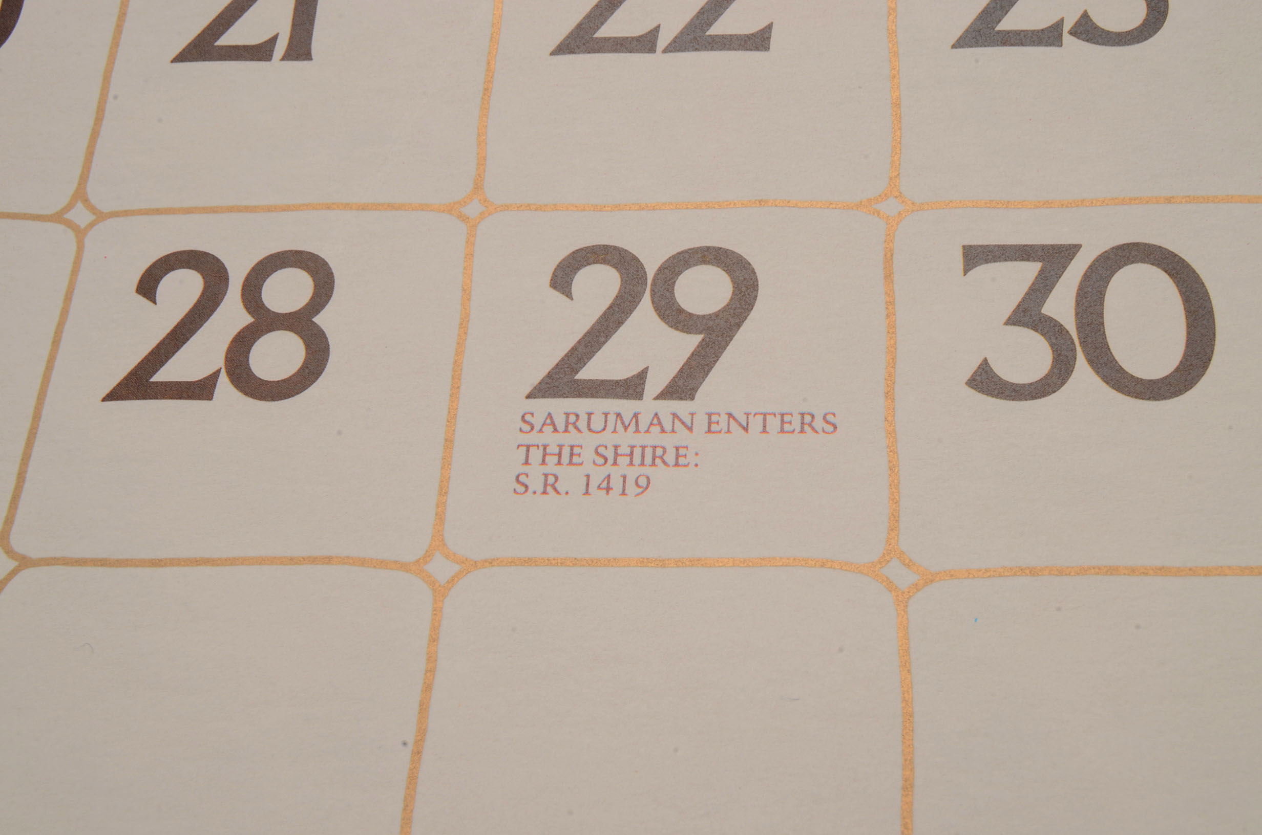 1978 J.R.R. Tolkien Calendar Illustrated By Brothers Hildebrandt EBTH