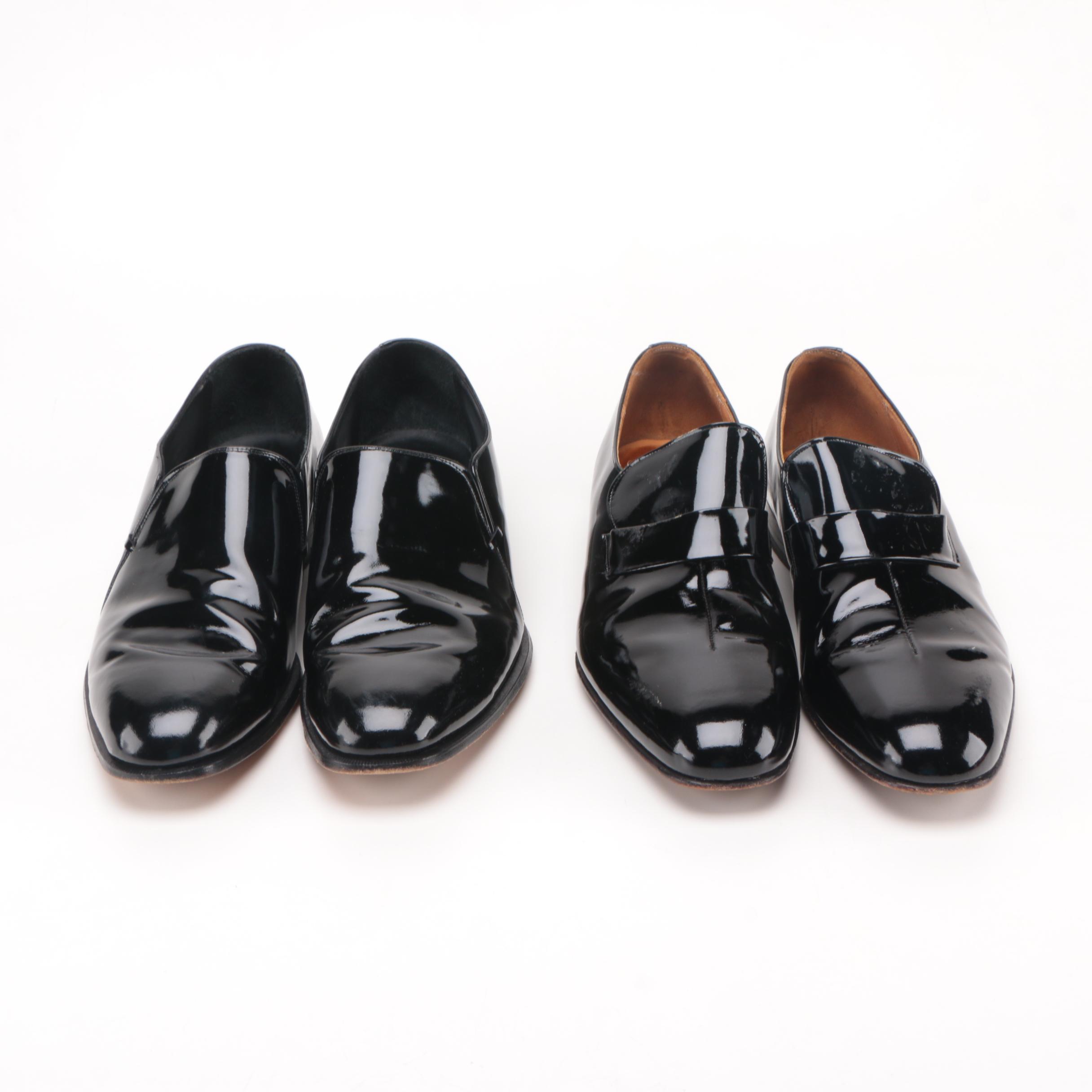 johnston and murphy patent leather