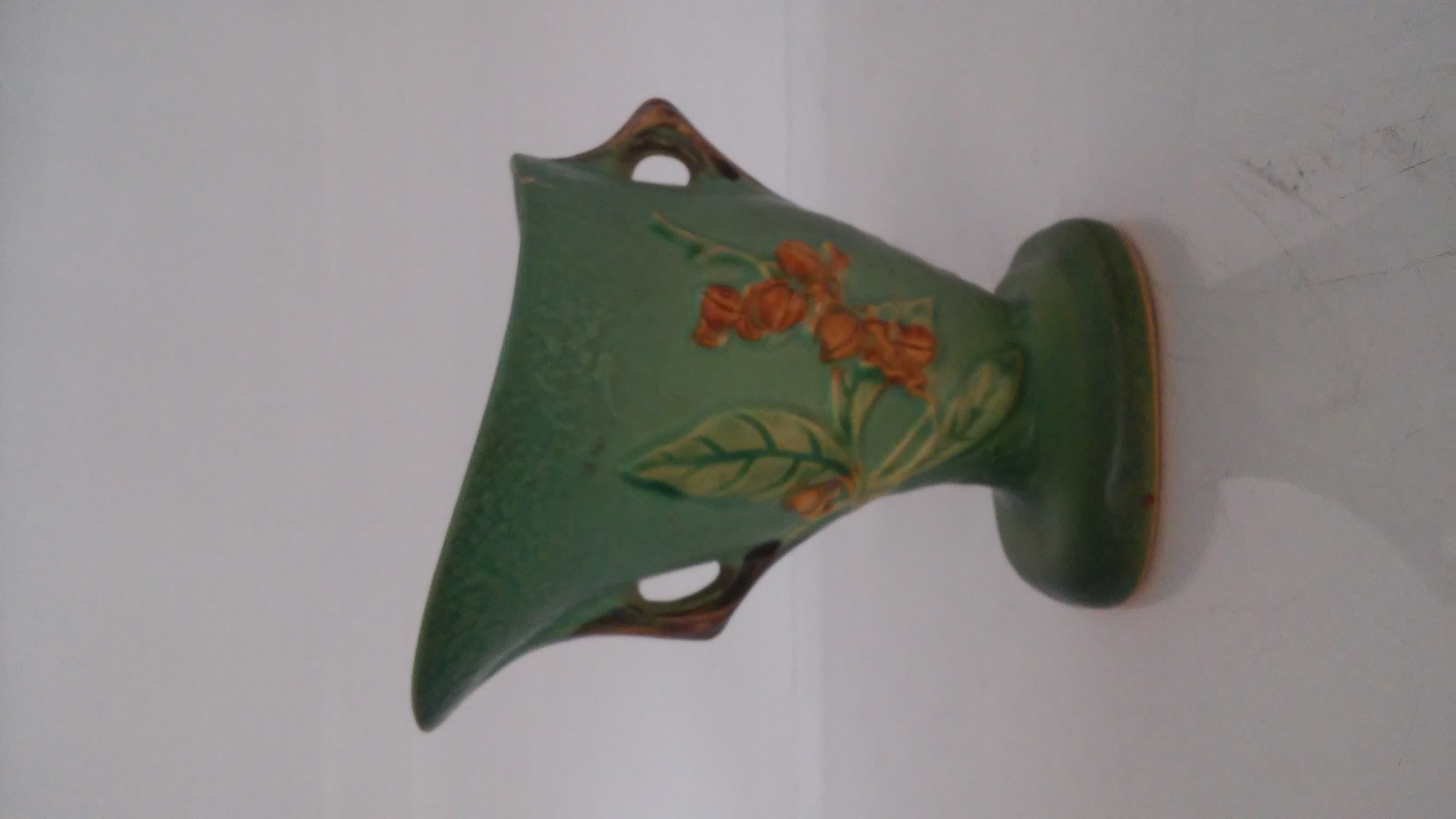 Roseville "Bittersweet" Pottery Vase EBTH