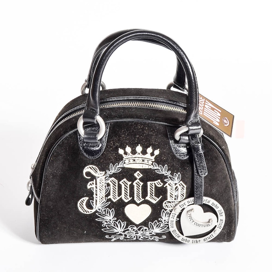 Vintage Black Juicy Couture Handbag | EBTH