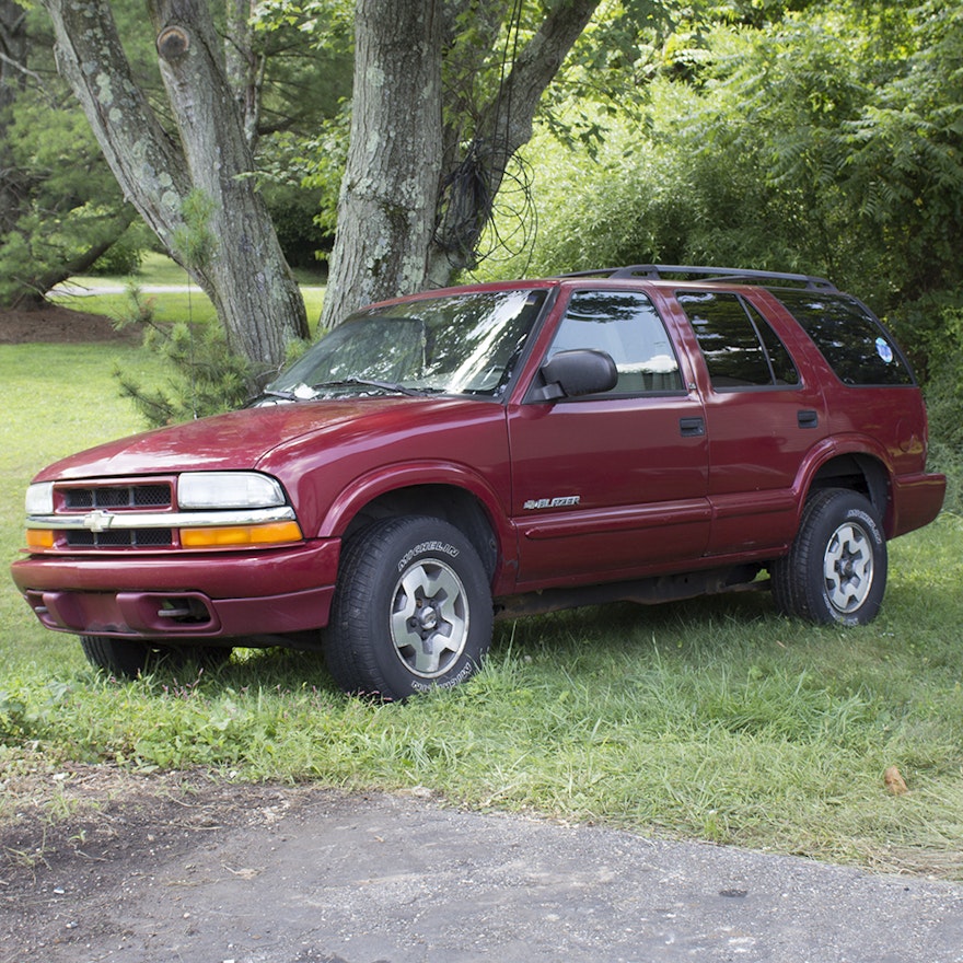 2002 Chevrolet Blazer Ls Suv Ebth 2002 Chevrolet Blazer Ls Suv