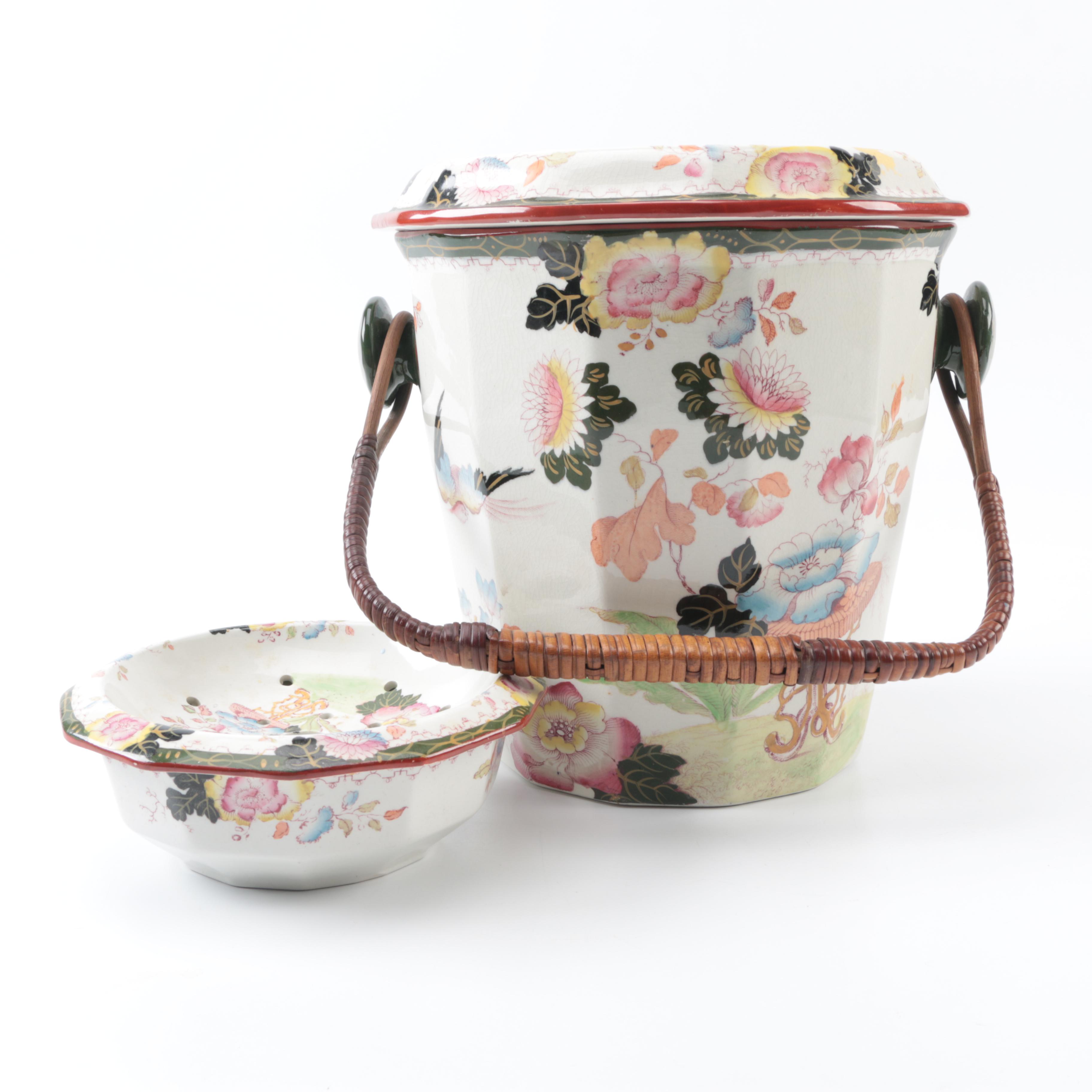 Antique Mason's Ironstone Slop Jar EBTH