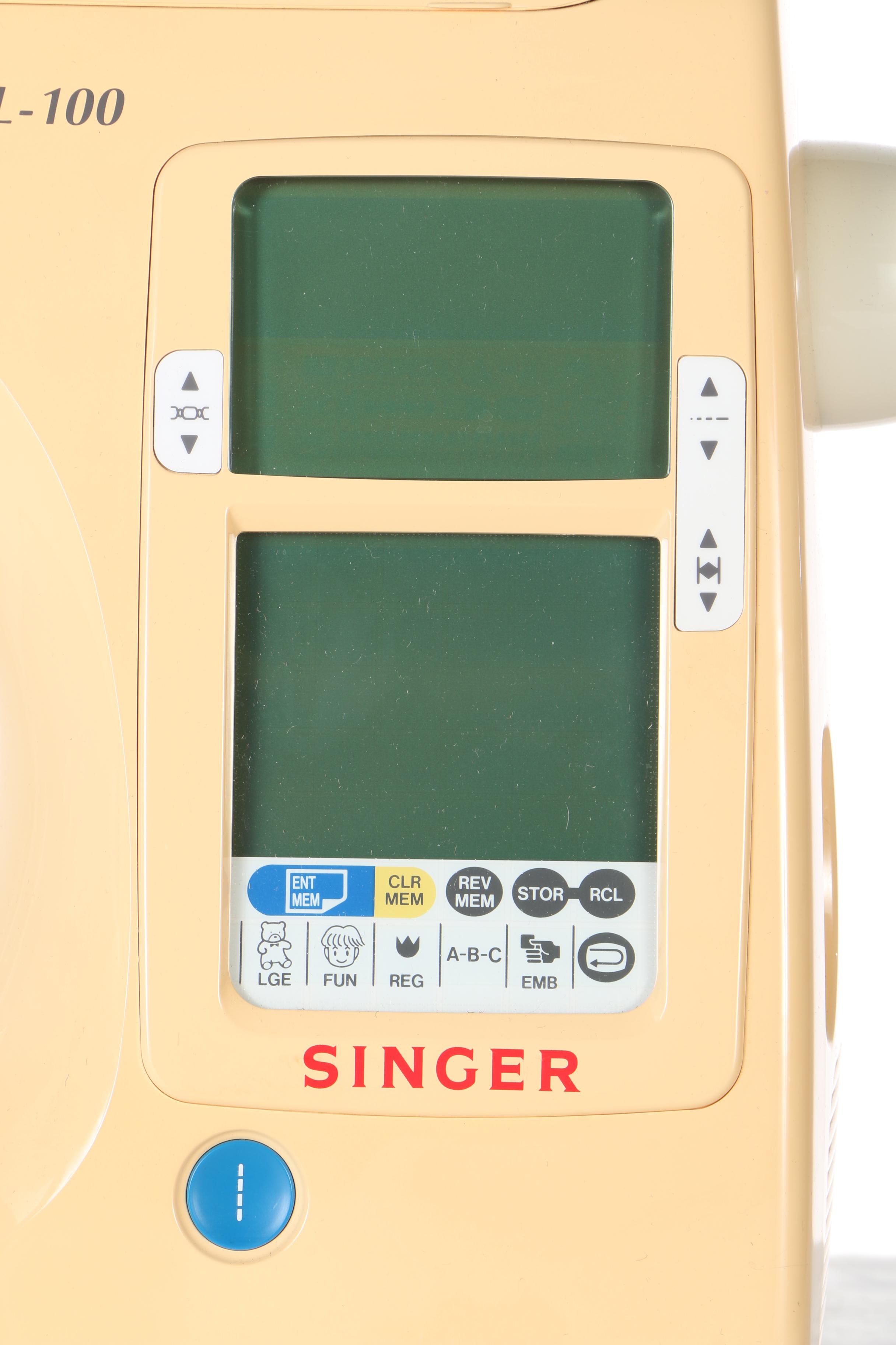 Singer Quantum XL100 Sewing and Embroidery Machine EBTH