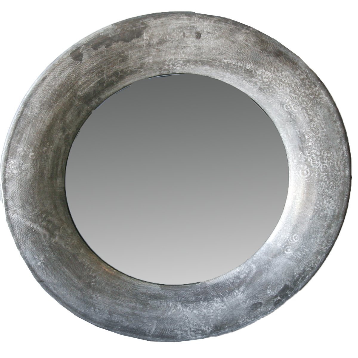 Pizitz Home Cottage Round Metal Wall Mirror Ebth