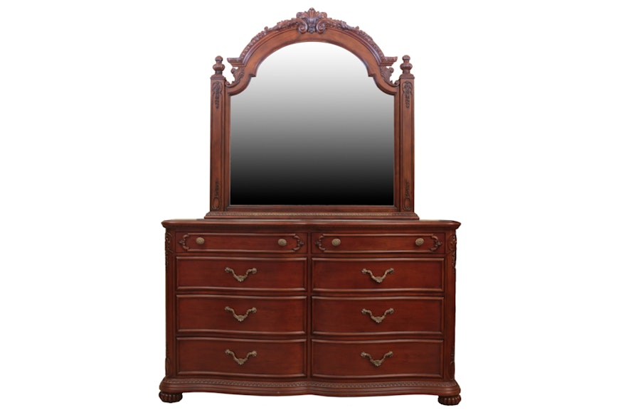 Jessica Mcclintock Home Romance Collection Dresser And Mirror Ebth