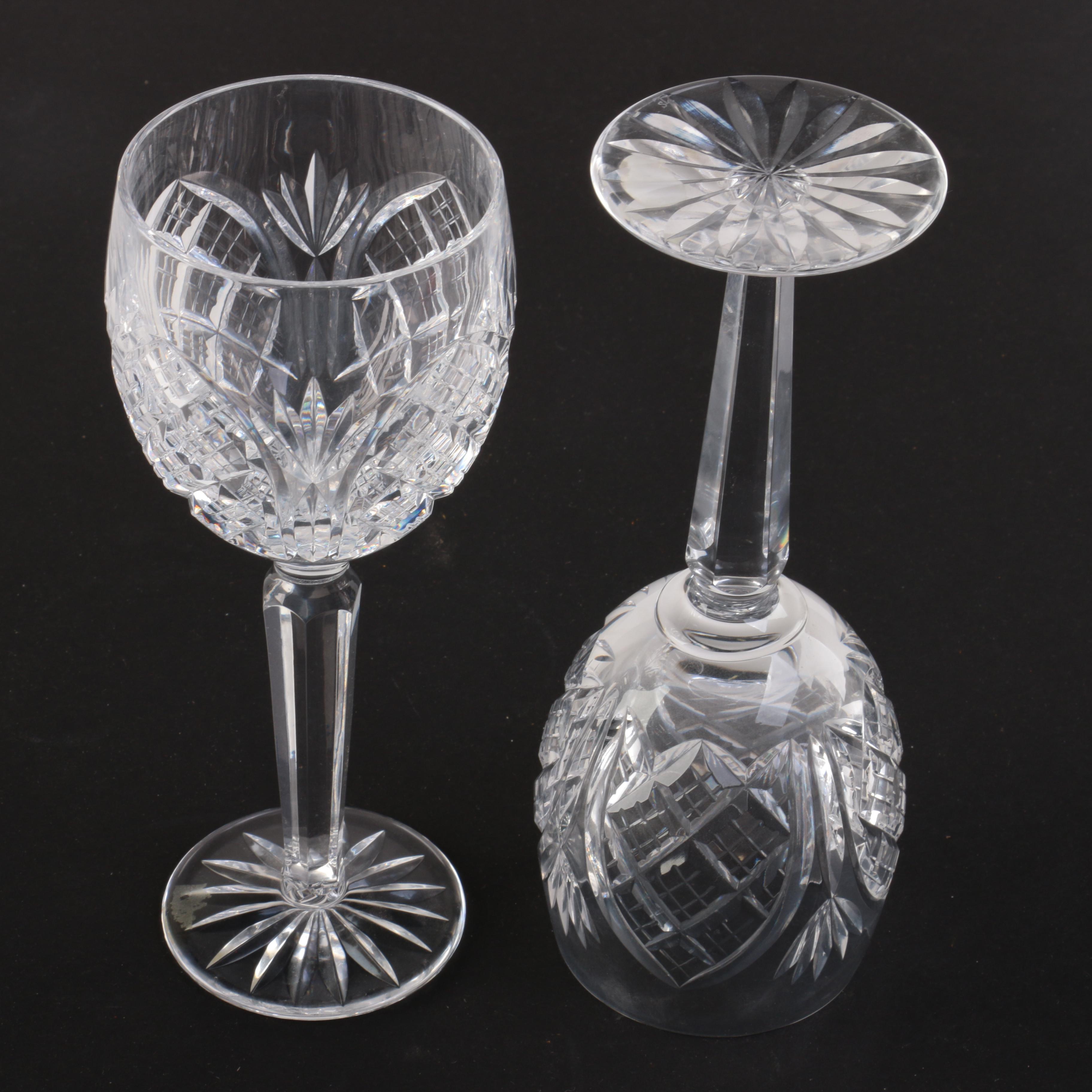 Irish Stefan Collection by Tipperary Crystal Wine Glasses EBTH