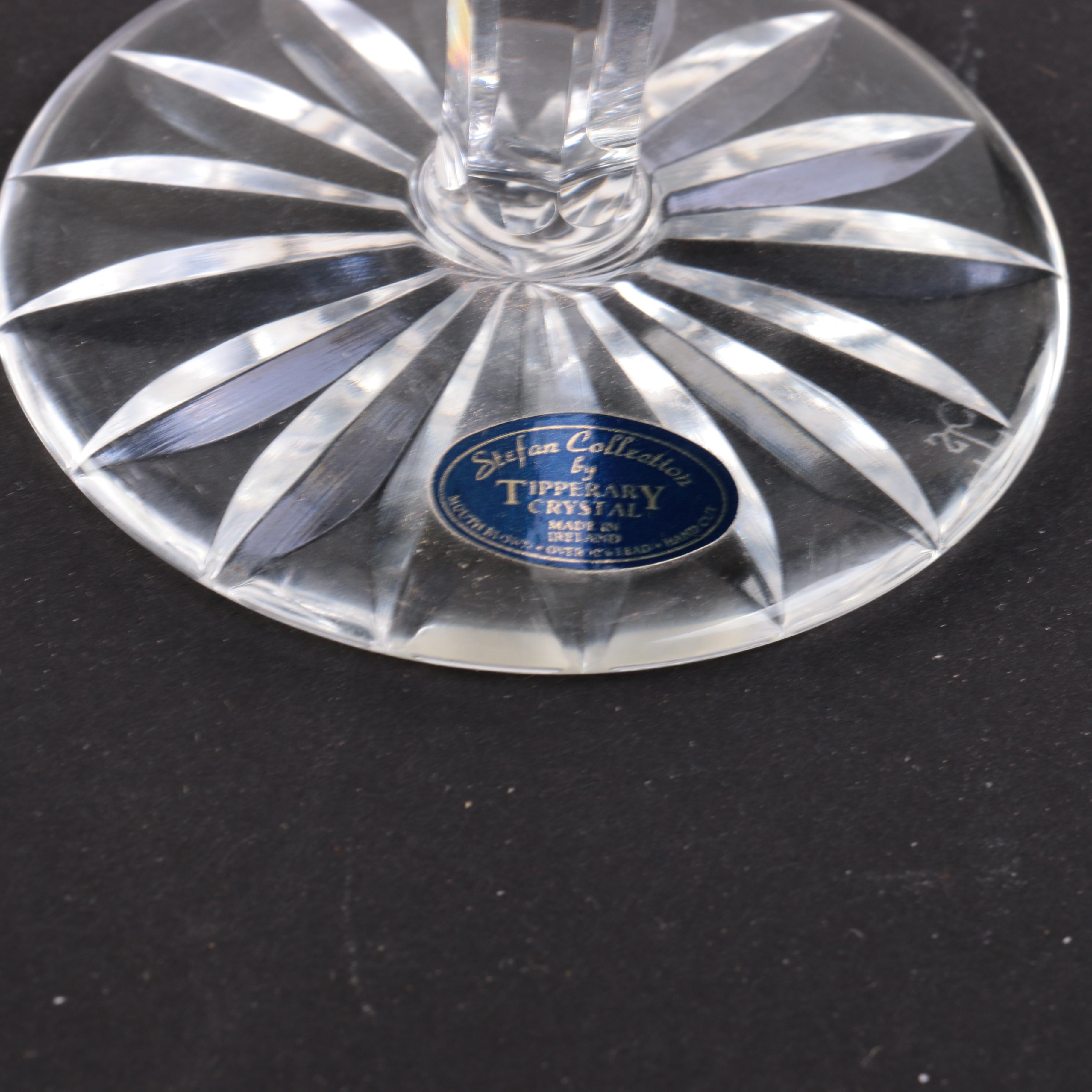 Irish Stefan Collection by Tipperary Crystal Wine Glasses EBTH