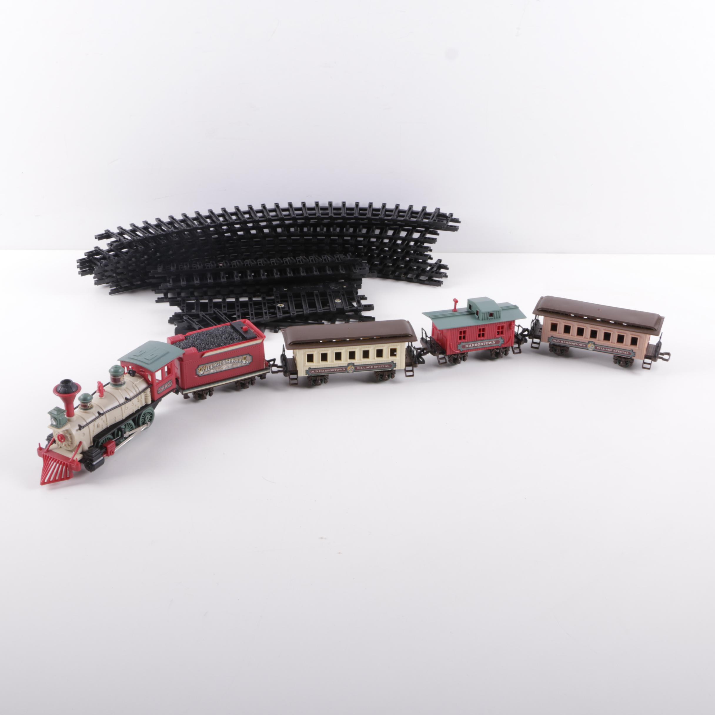 holiday village train set