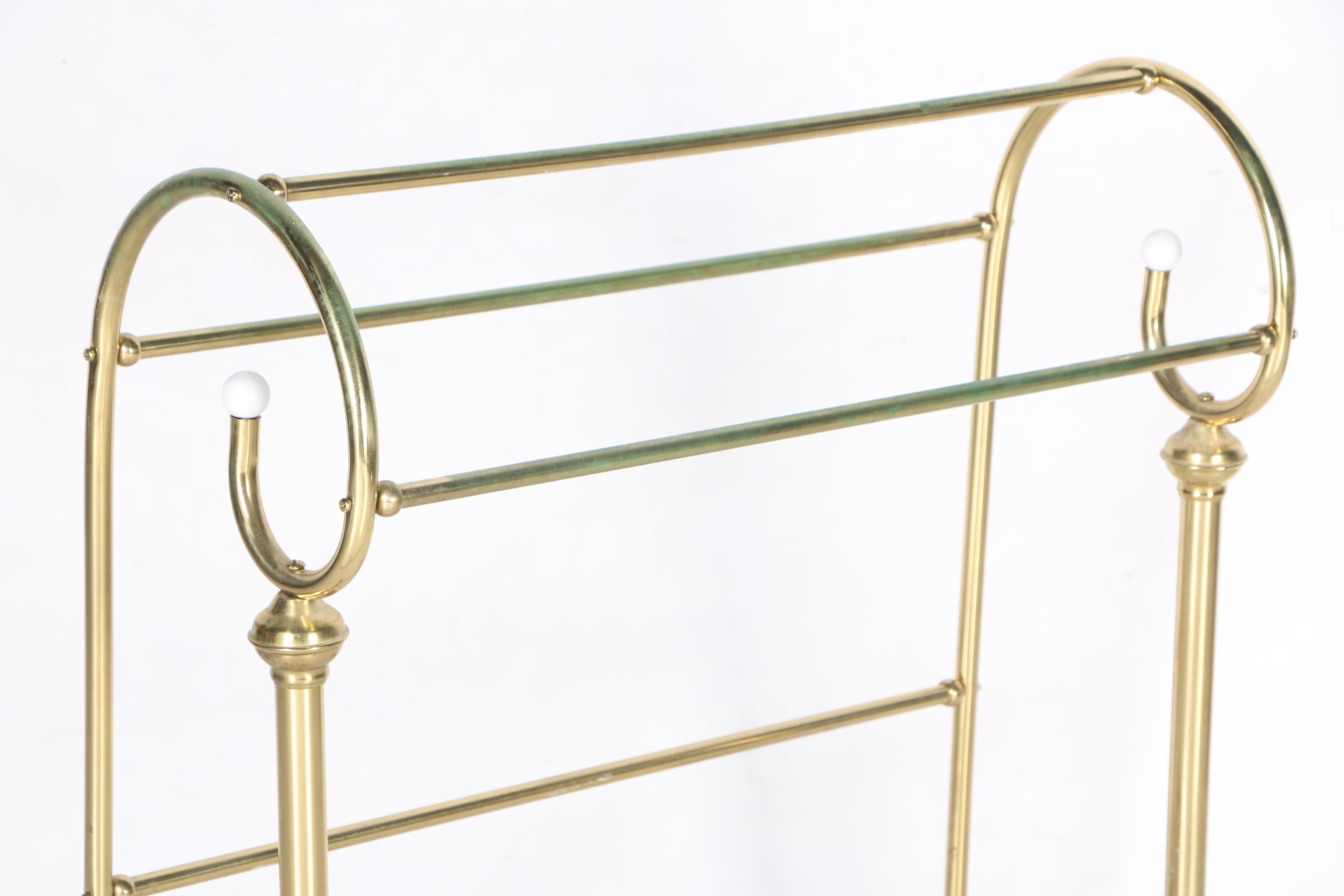 Brass Quilt Rack EBTH