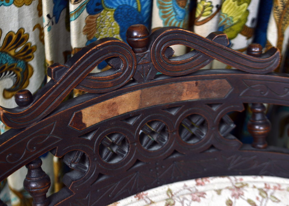 Antique Victorian Eastlake Folding Rocking Chair EBTH