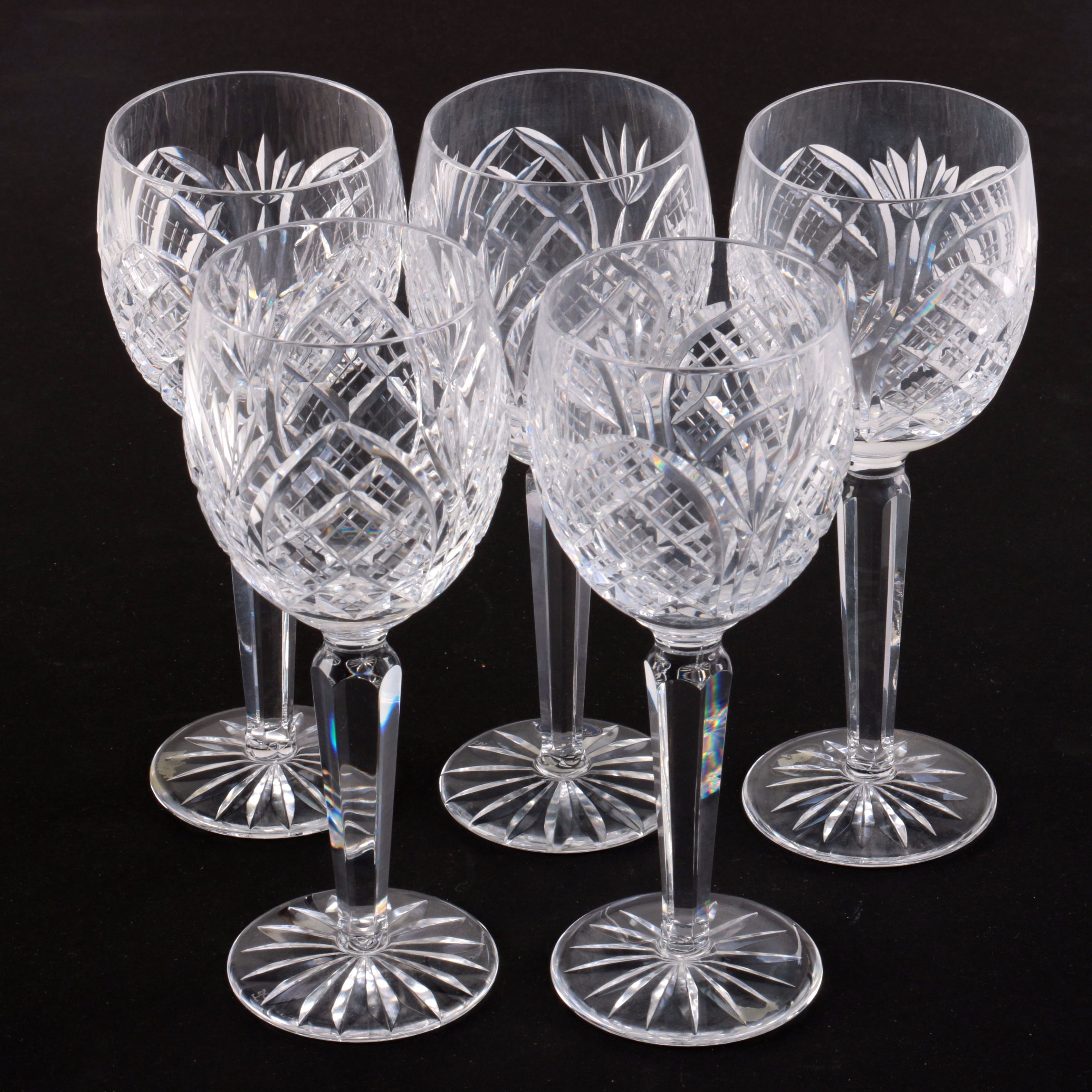 Irish Stefan Collection by Tipperary Crystal Wine Glasses EBTH