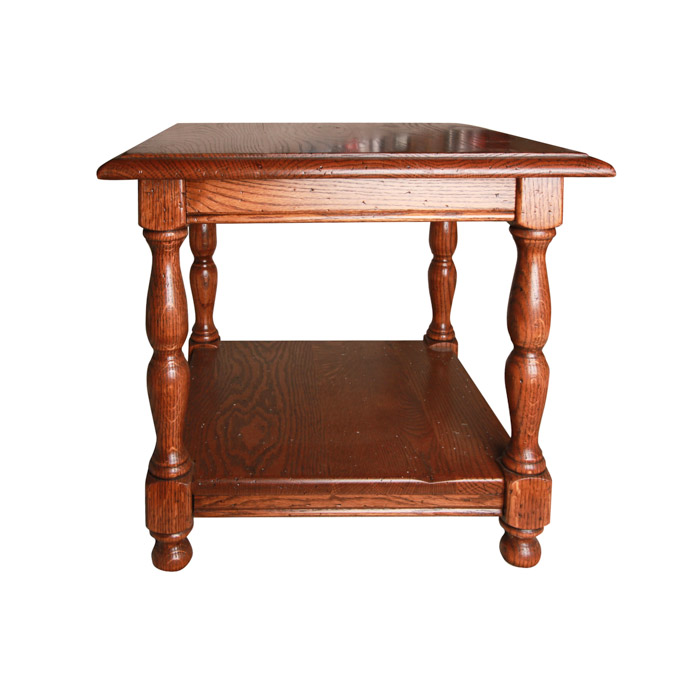 Square Oak End Table by Cushman Colonial EBTH