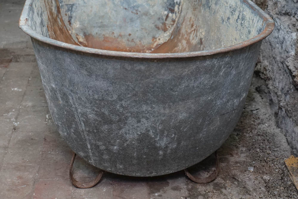 Vintage Galvanized Water Trough EBTH