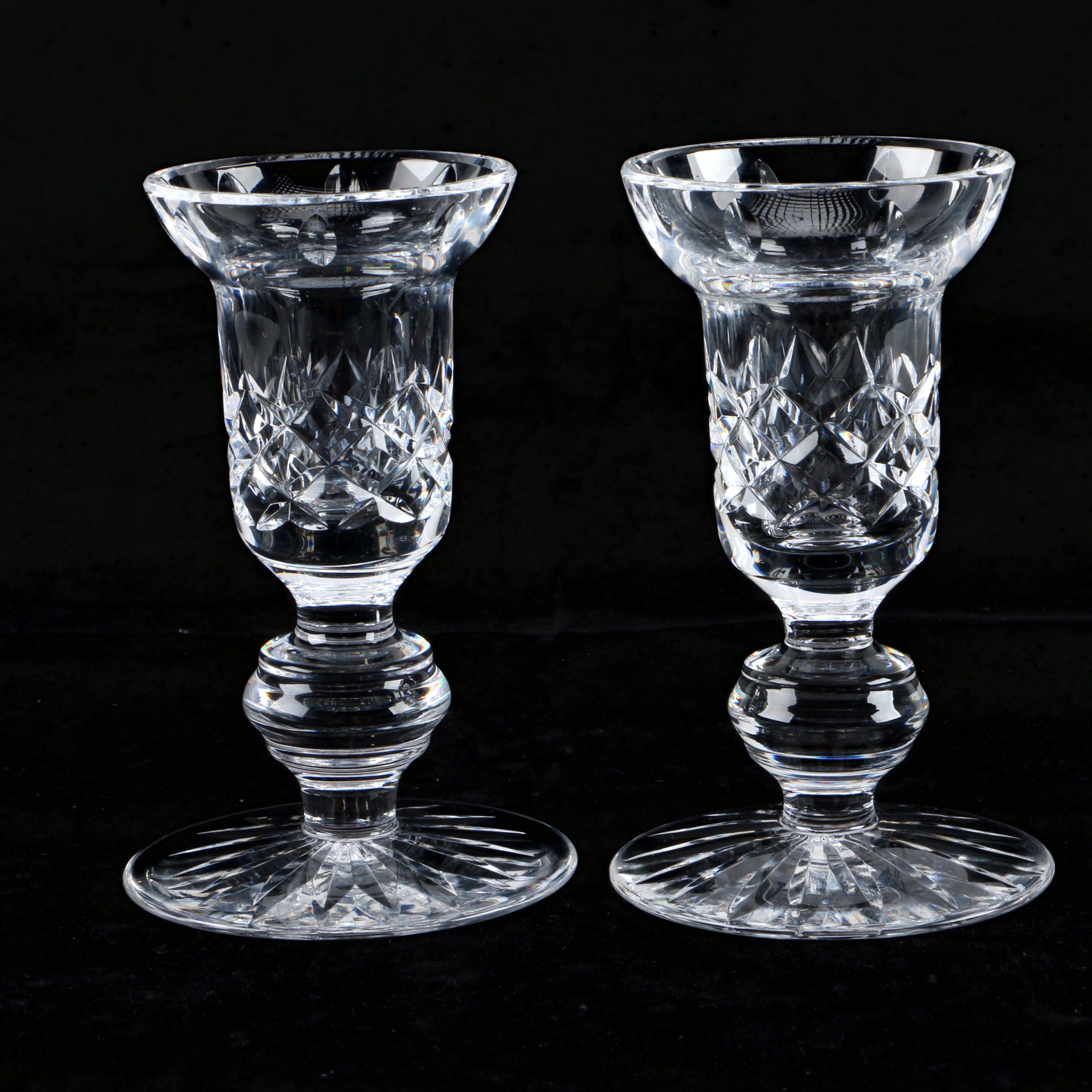 Waterford "Lismore" Candle Holders EBTH