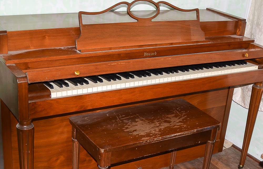 Vintage Howard Piano by Baldwin EBTH