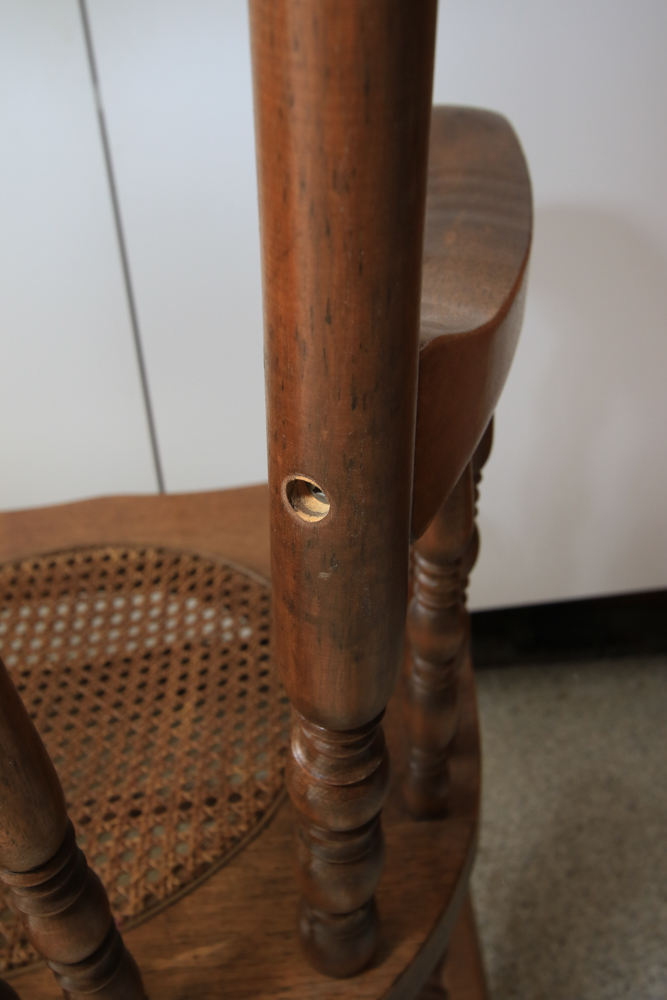 Wooden Vintage Rocking Chair by Lock 1776 Furniture Company EBTH