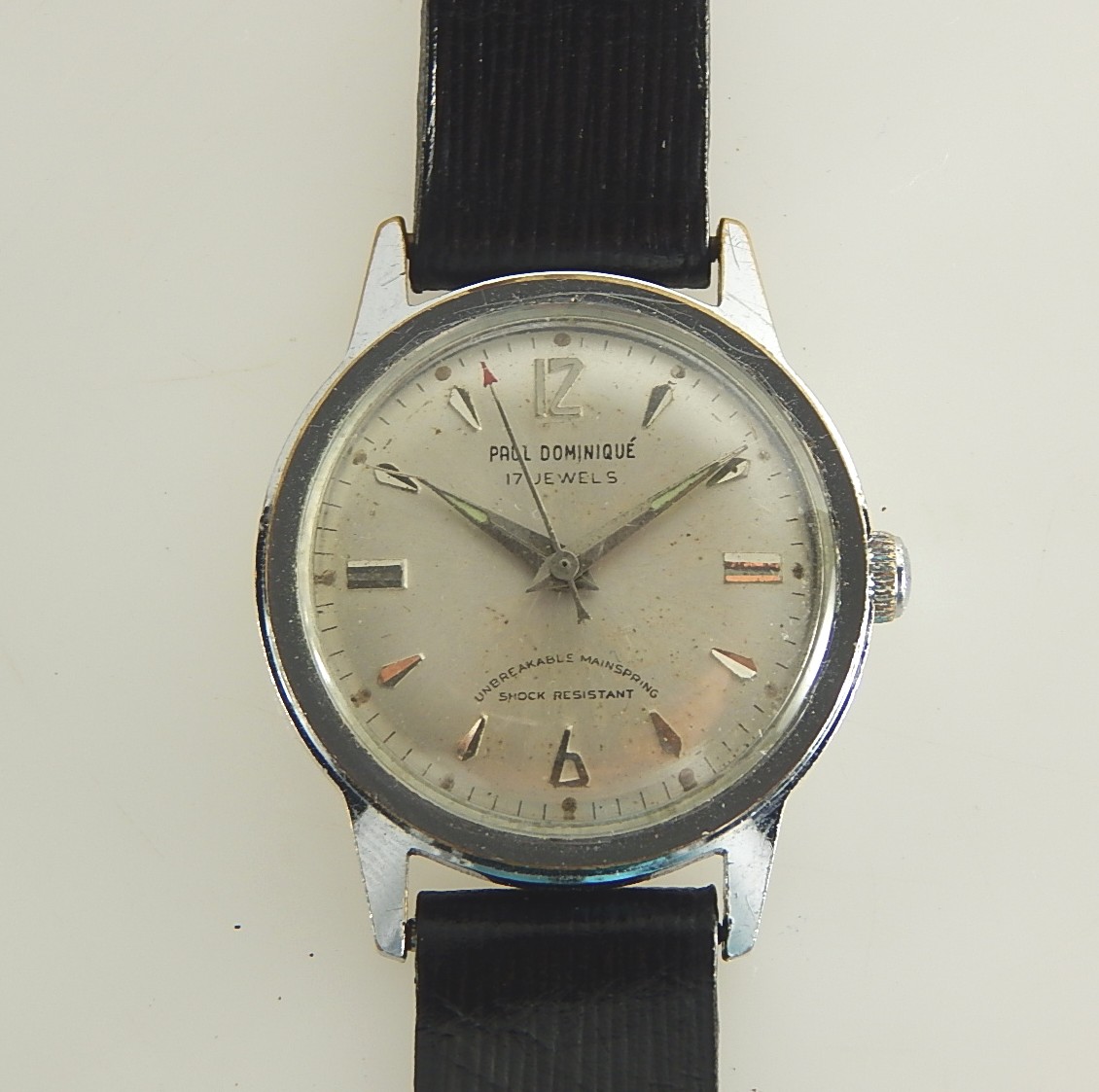 Vintage Paul Dominique 17 Jewel Wristwath EBTH